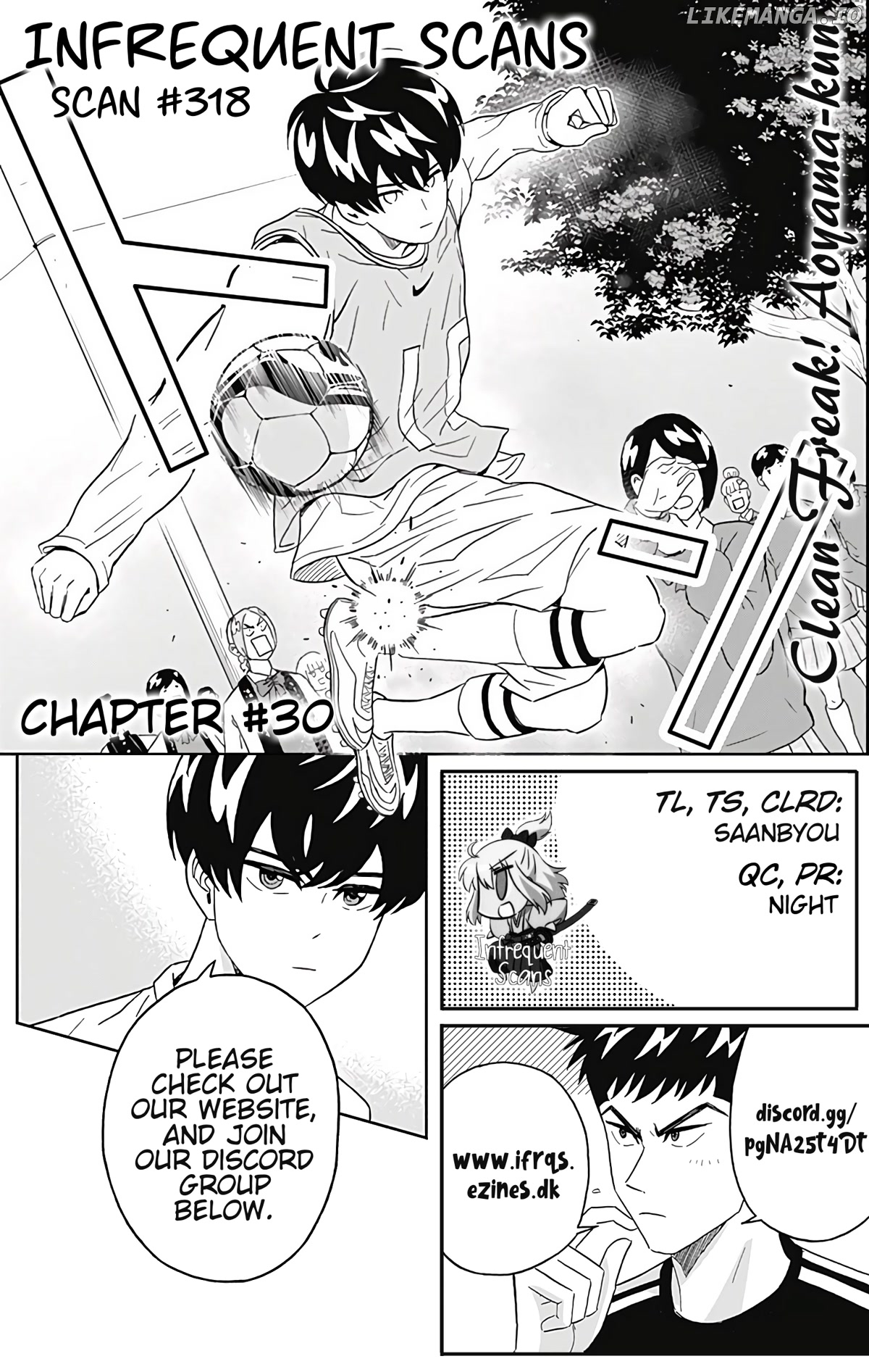 Clean Freak! Aoyama-Kun chapter 30 - page 21