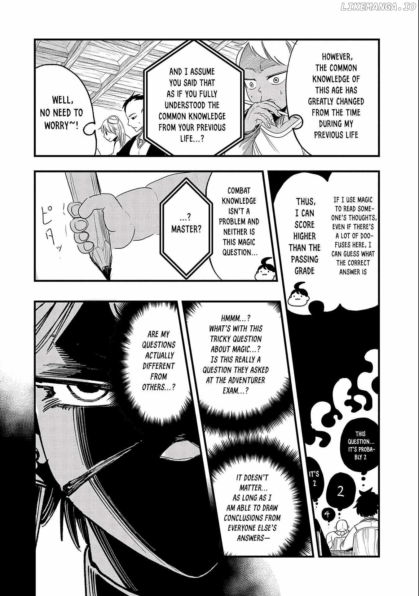 Since My Previous Life Was A Wise Man, I Can Afford To Live chapter 7.1 - page 7
