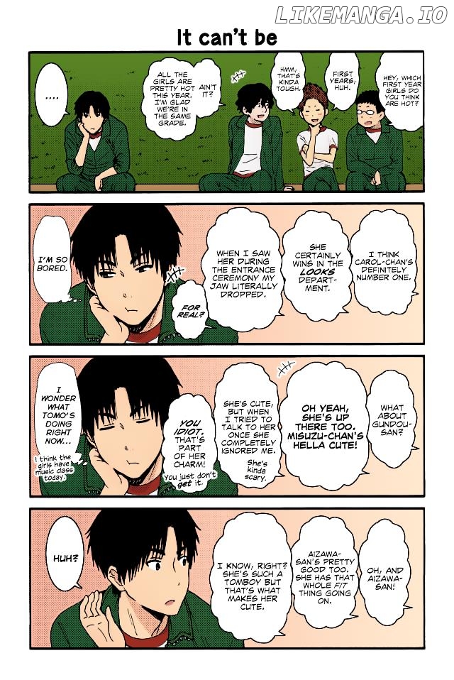 Tomo-Chan Wa Onnanoko (Fan Colored) chapter 8 - page 2