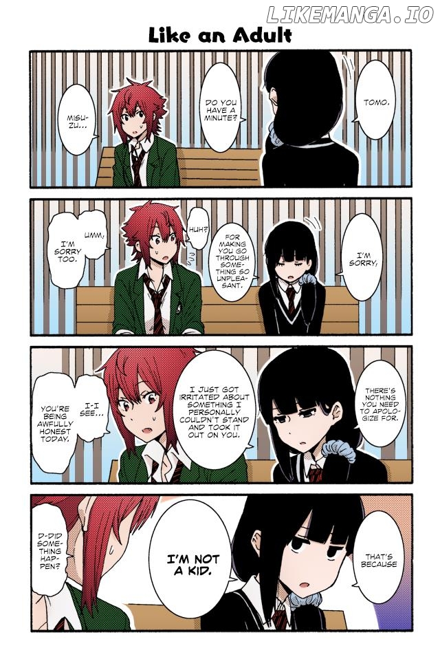 Tomo-Chan Wa Onnanoko (Fan Colored) chapter 13 - page 12