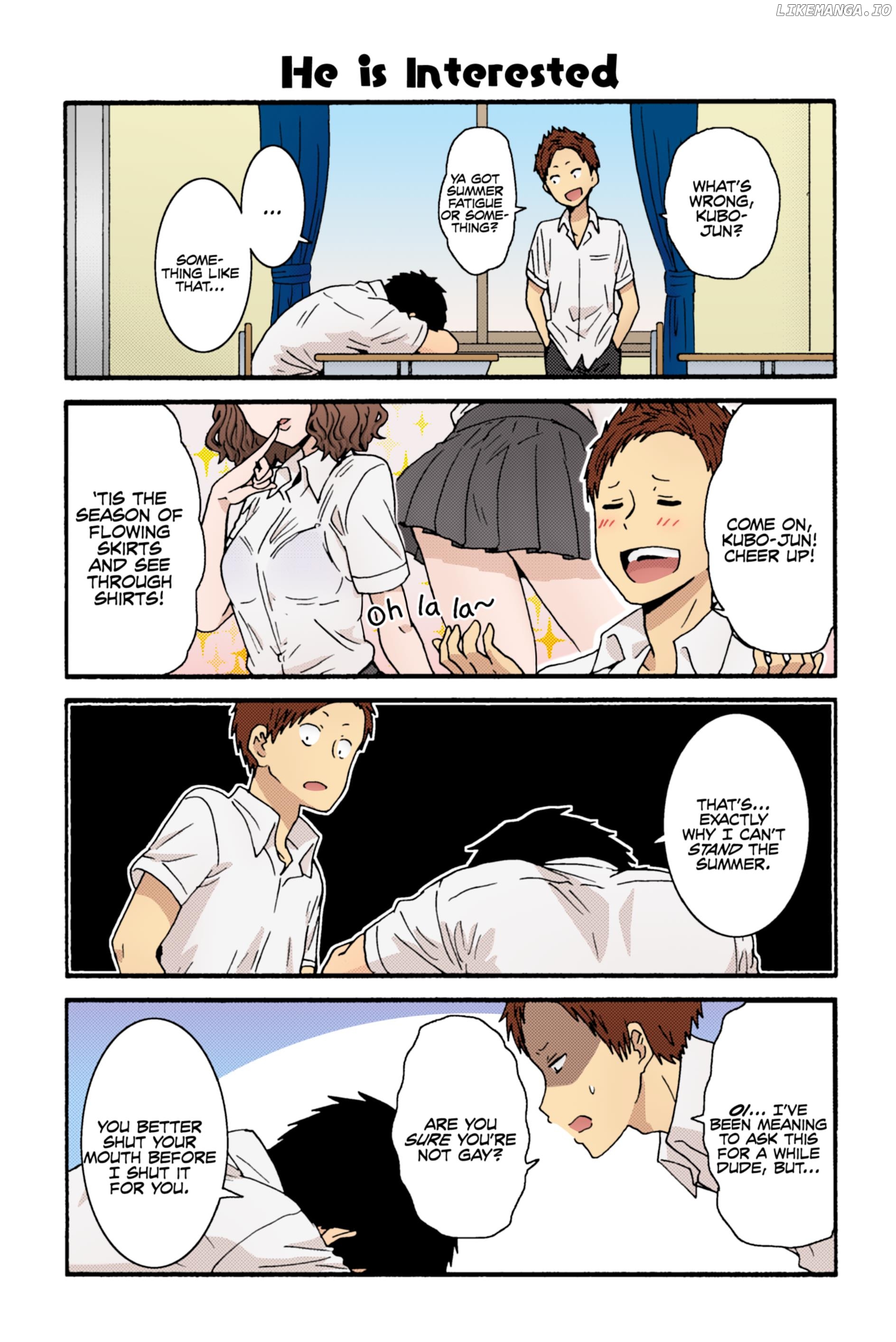 Tomo-Chan Wa Onnanoko (Fan Colored) chapter 22 - page 7