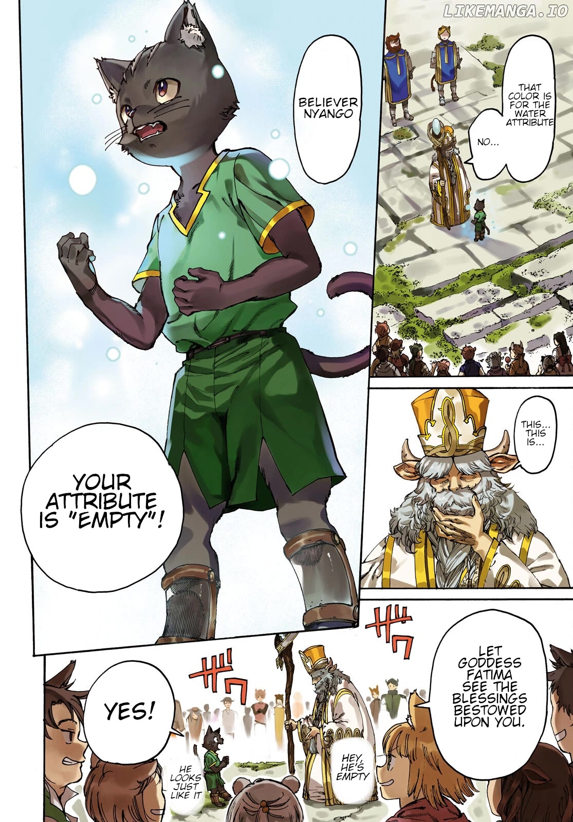 The Adventures of Black Cat "Nyango": Since I got a rare attribute, I aim to be a carefree adventurer. chapter 1 - page 3