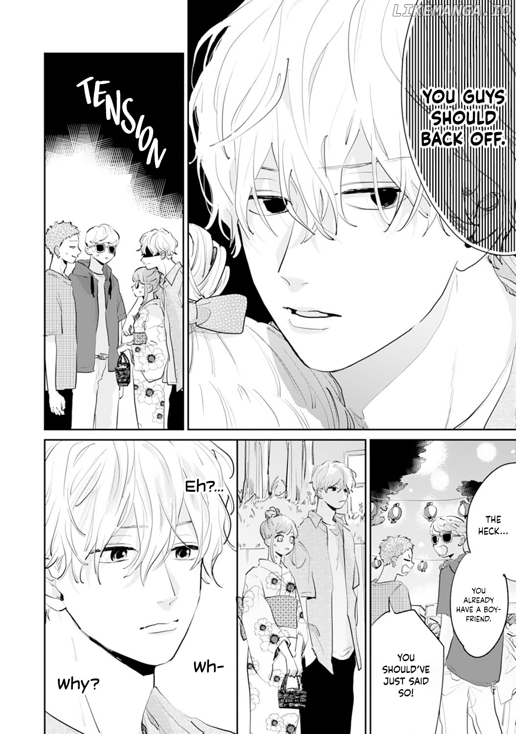 Gohoubi Wa Yoru Ni Choudai chapter 13 - page 14