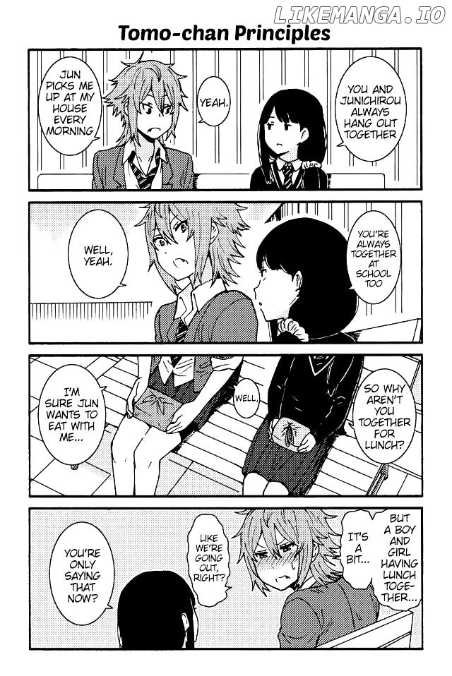 Tomo-chan wa Onnanoko! chapter 2 - page 4
