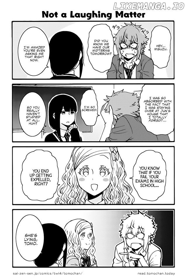 Tomo-chan wa Onnanoko! chapter 291 - page 1