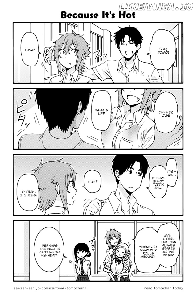 Tomo-chan wa Onnanoko! chapter 319 - page 1
