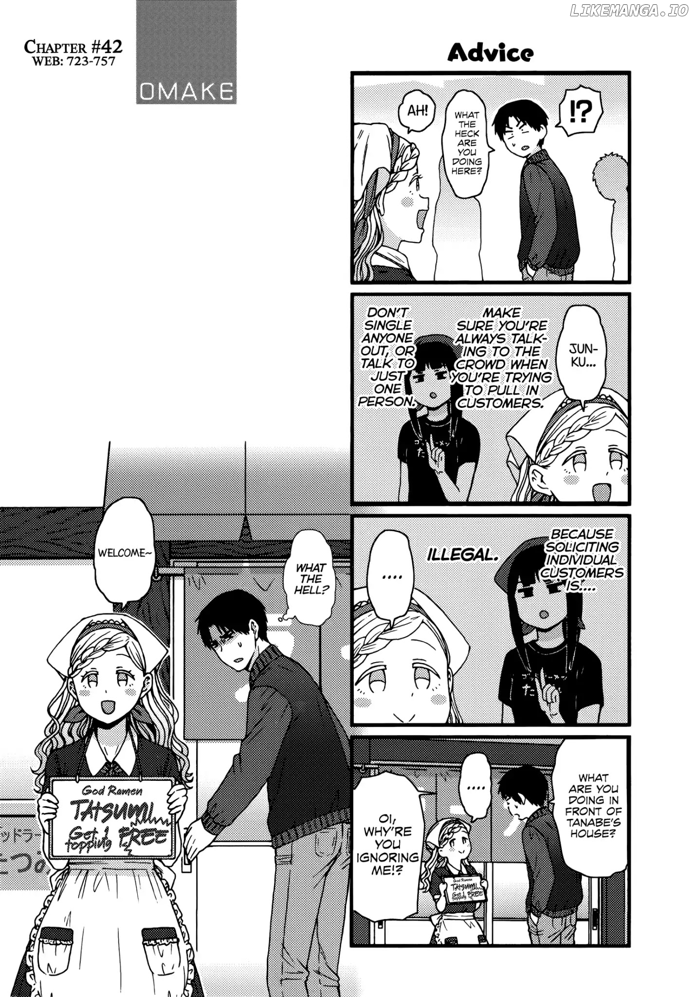 Tomo-chan wa Onnanoko! chapter 841.1 - page 2