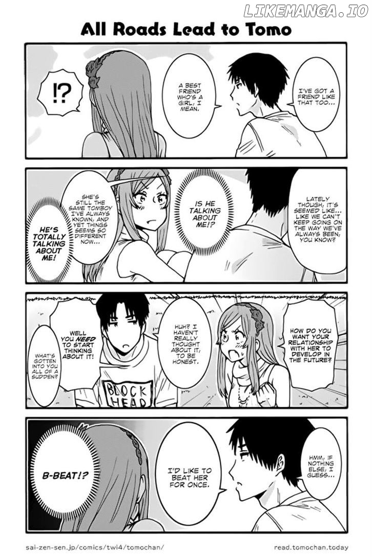 Tomo-chan wa Onnanoko! chapter 354 - page 1