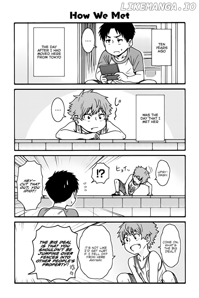 Tomo-chan wa Onnanoko! chapter 397 - page 1