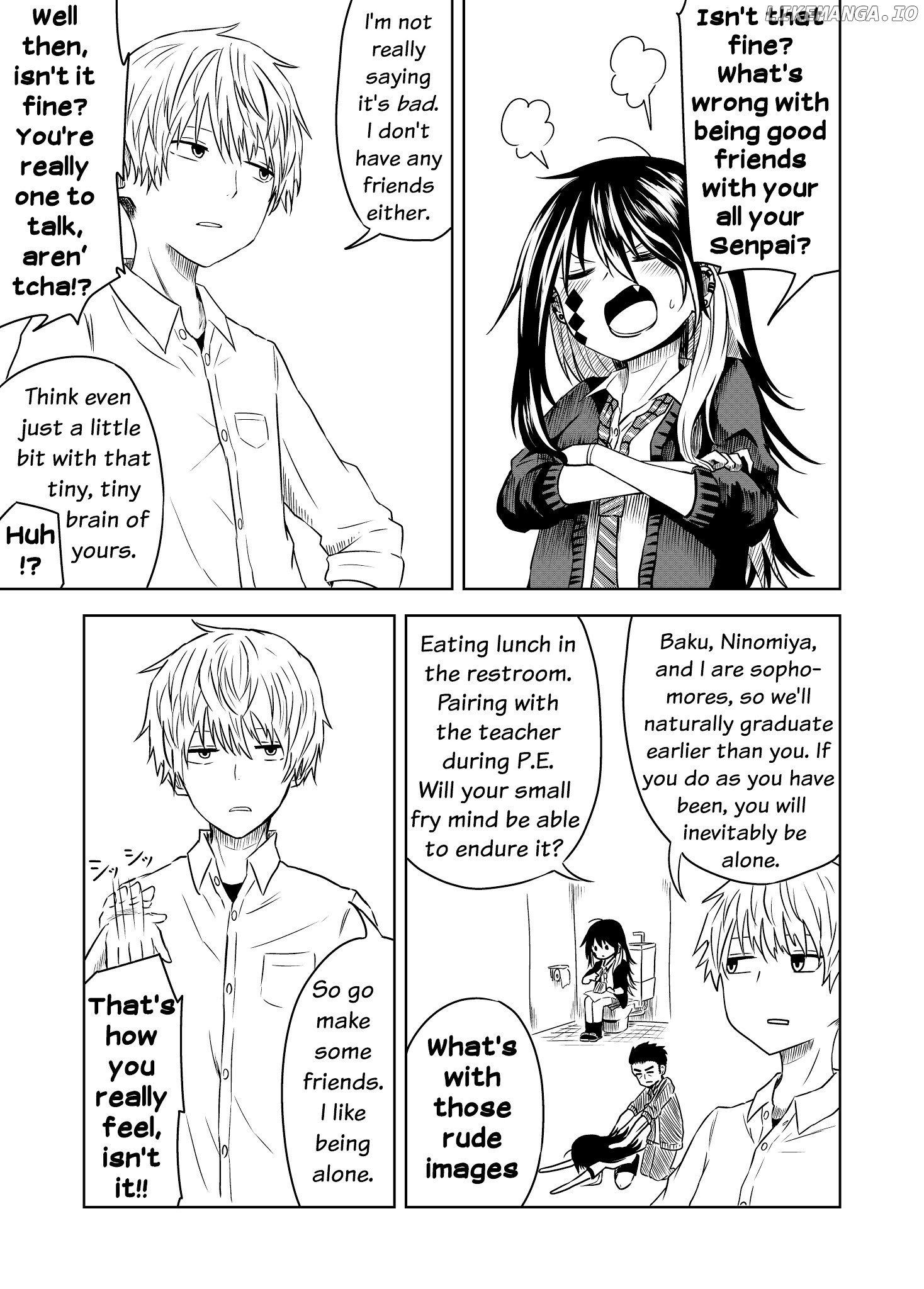 Klutzy, Gullible Nishiga Hachi chapter 4 - page 4