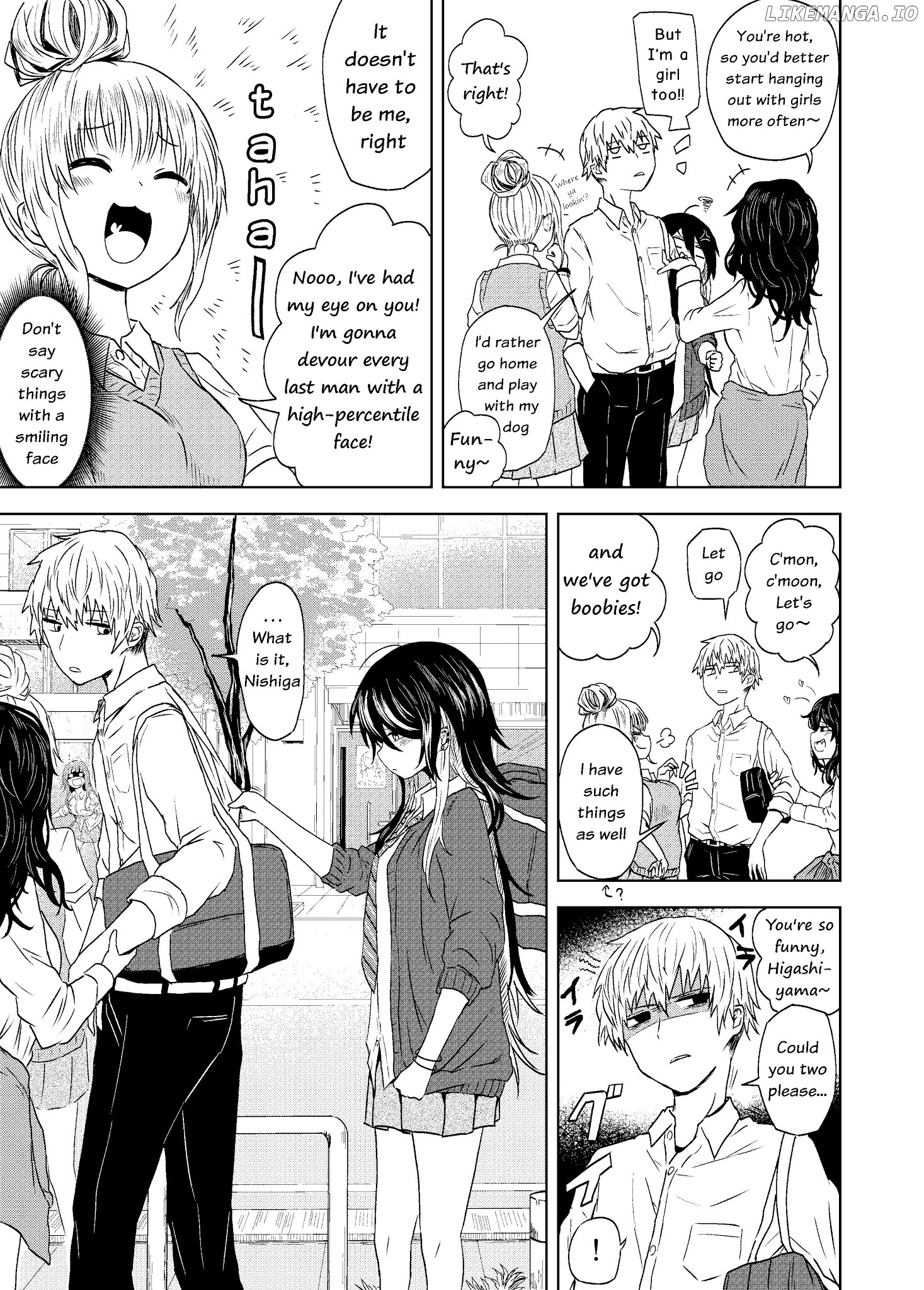 Klutzy, Gullible Nishiga Hachi chapter 5 - page 3