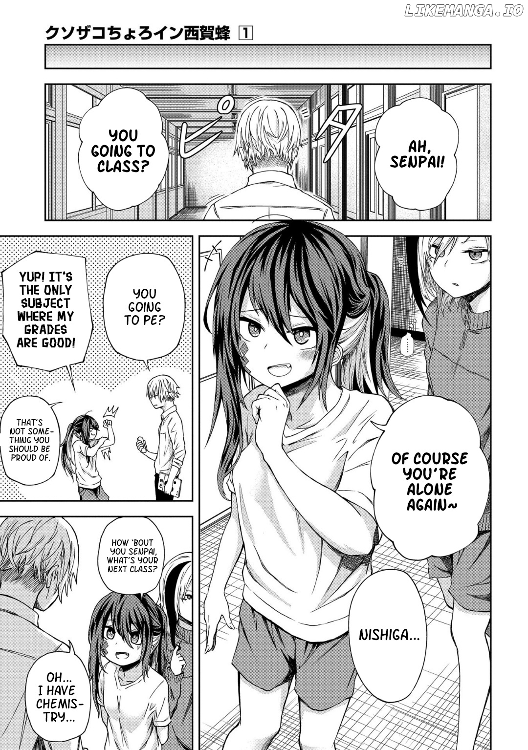 Klutzy, Gullible Nishiga Hachi chapter 11 - page 4