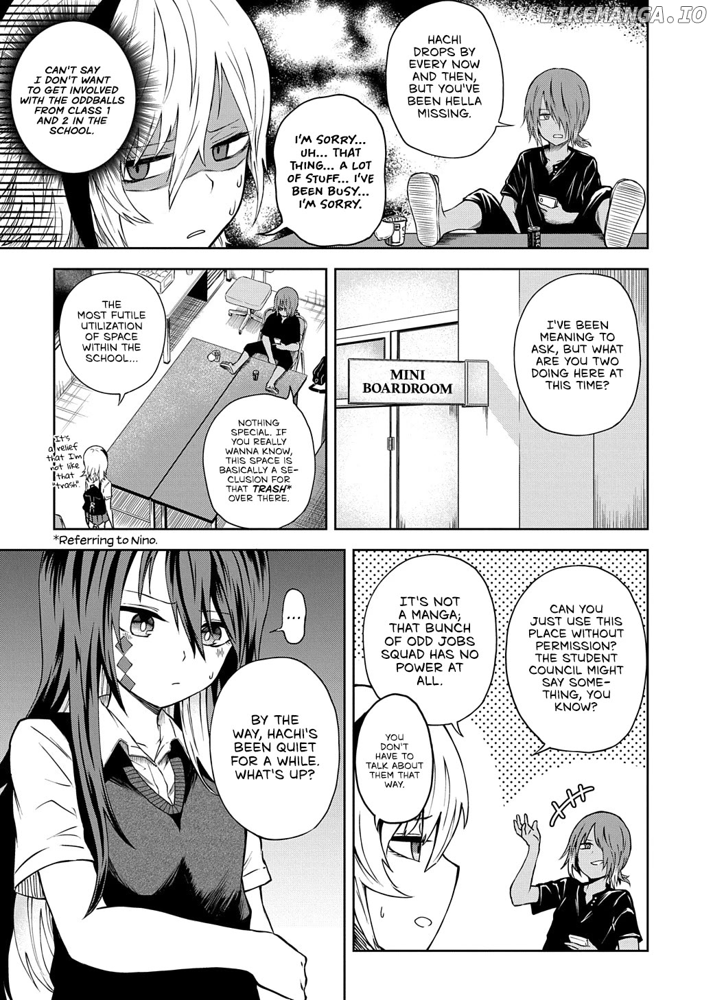 Klutzy, Gullible Nishiga Hachi Chapter 15 - page 4