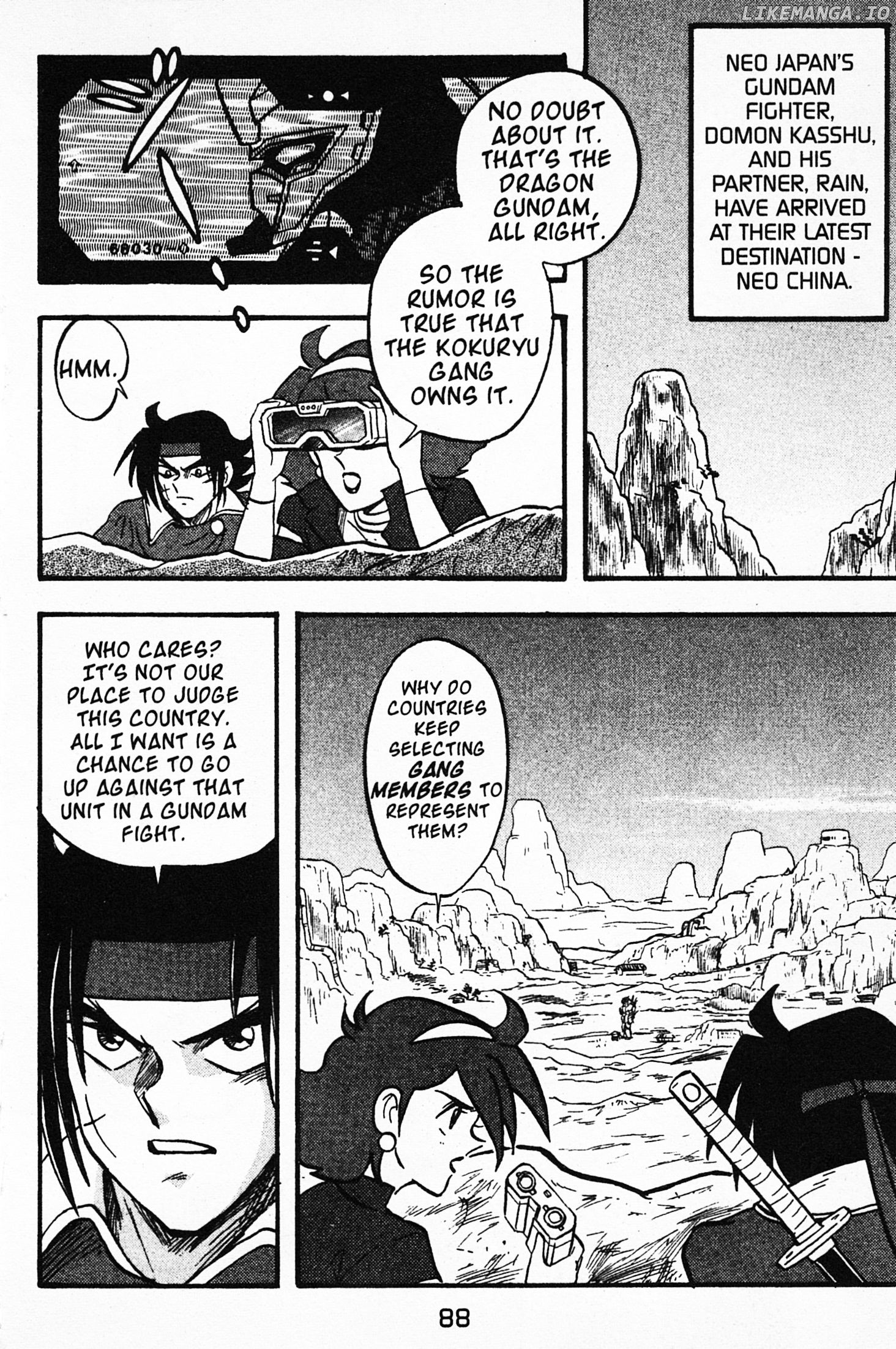 Mobile Fighter G Gundam chapter 3 - page 2