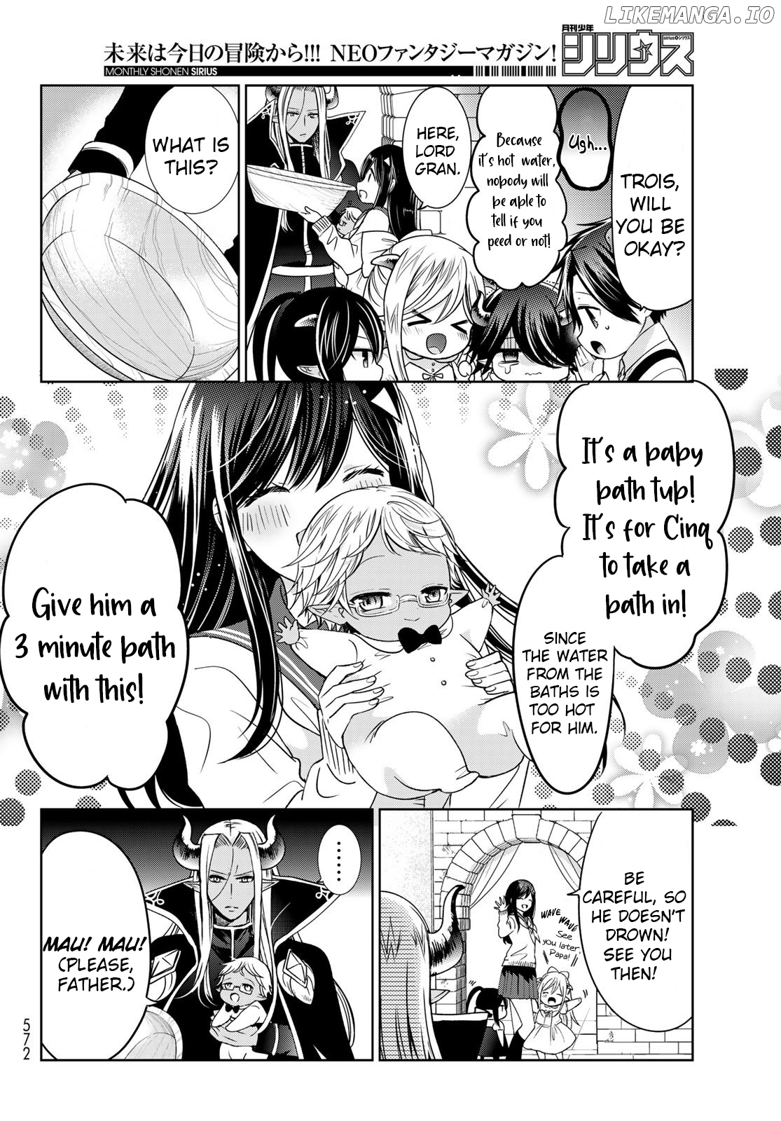 Isekai de Saikyo Mao no Kodomotachi no Mama ni Natchaimashita chapter 18 - page 14