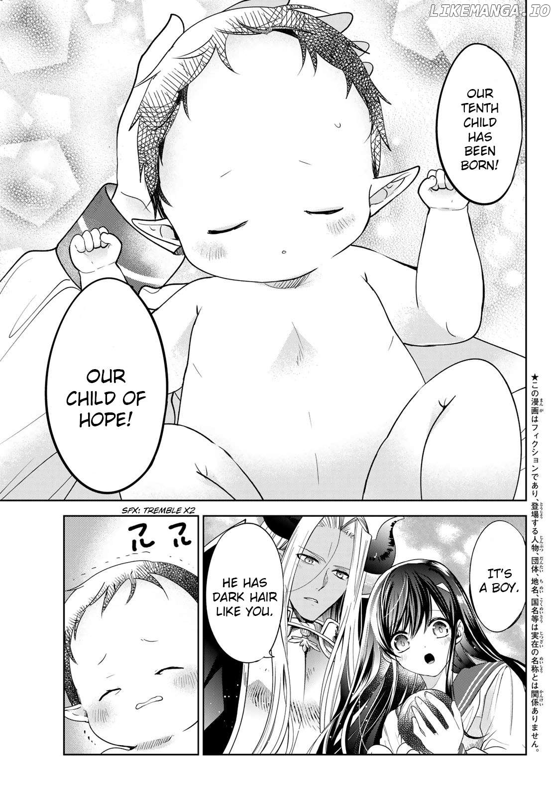 Isekai de Saikyo Mao no Kodomotachi no Mama ni Natchaimashita chapter 37.1 - page 2