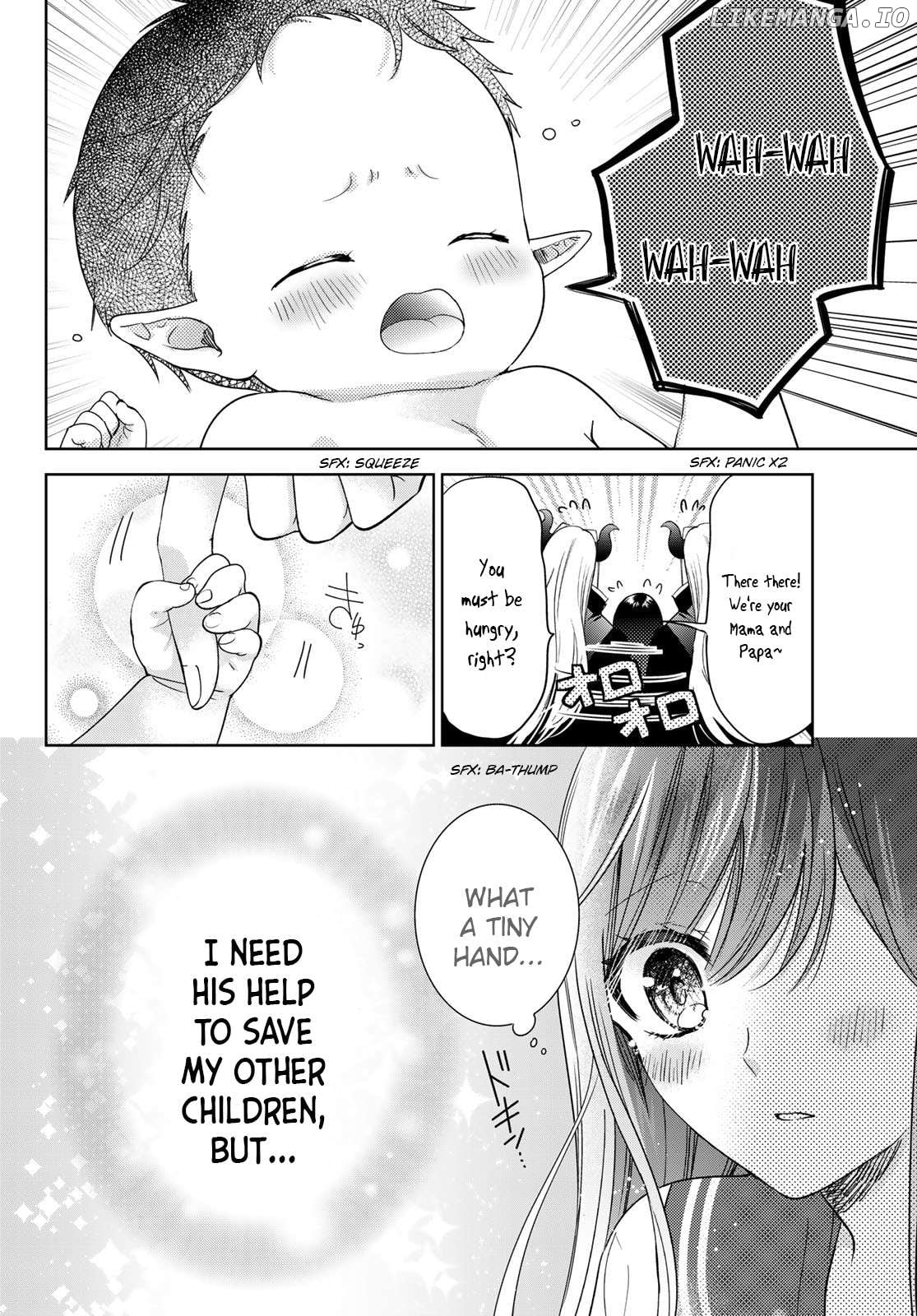 Isekai de Saikyo Mao no Kodomotachi no Mama ni Natchaimashita chapter 37.1 - page 3