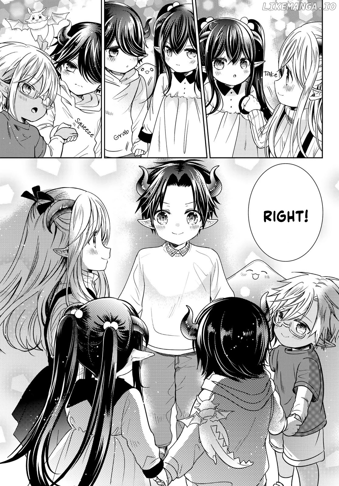 Isekai de Saikyo Mao no Kodomotachi no Mama ni Natchaimashita chapter 24.5 - page 4