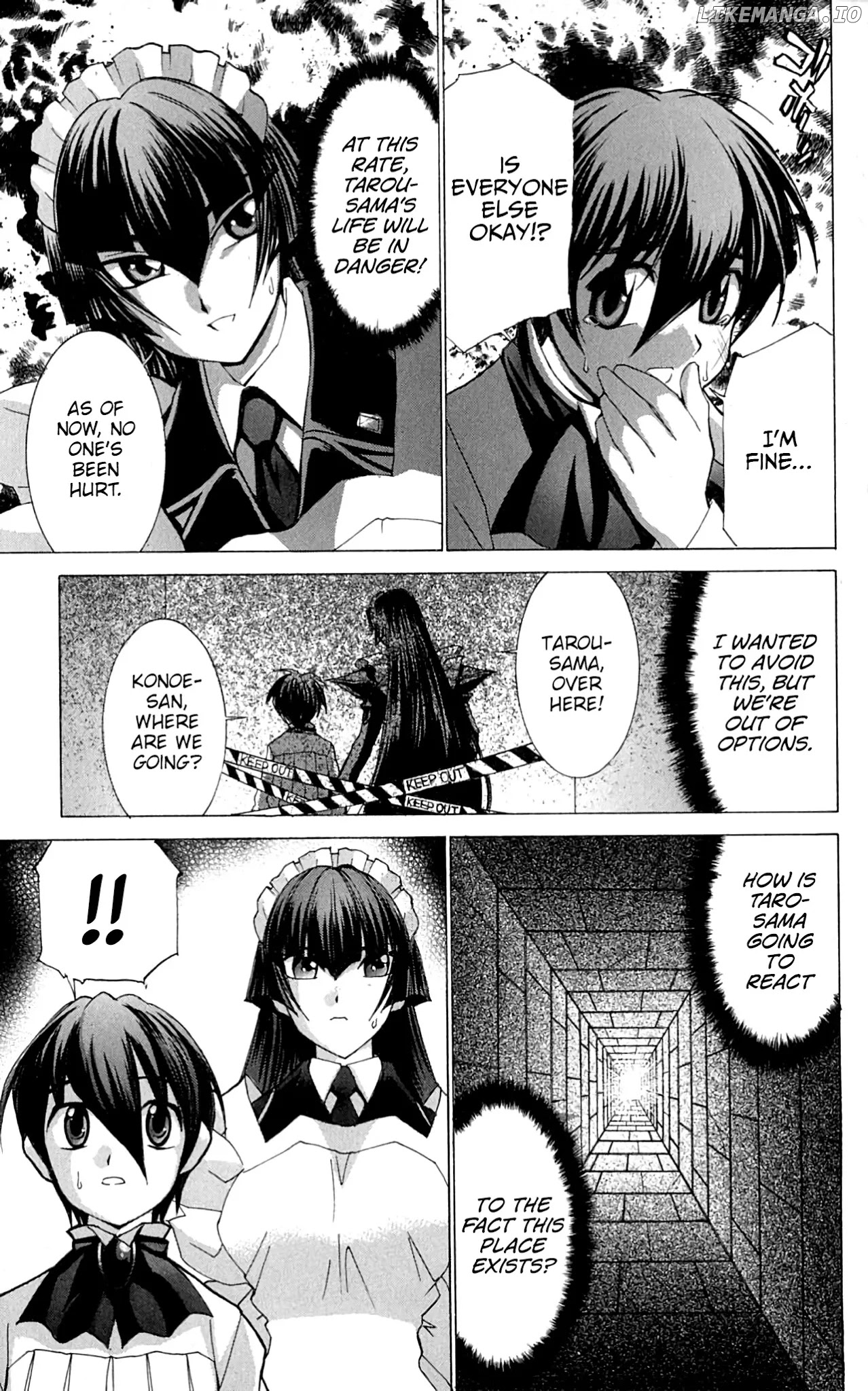 Hanaukyo Maid Tai chapter 44 - page 6