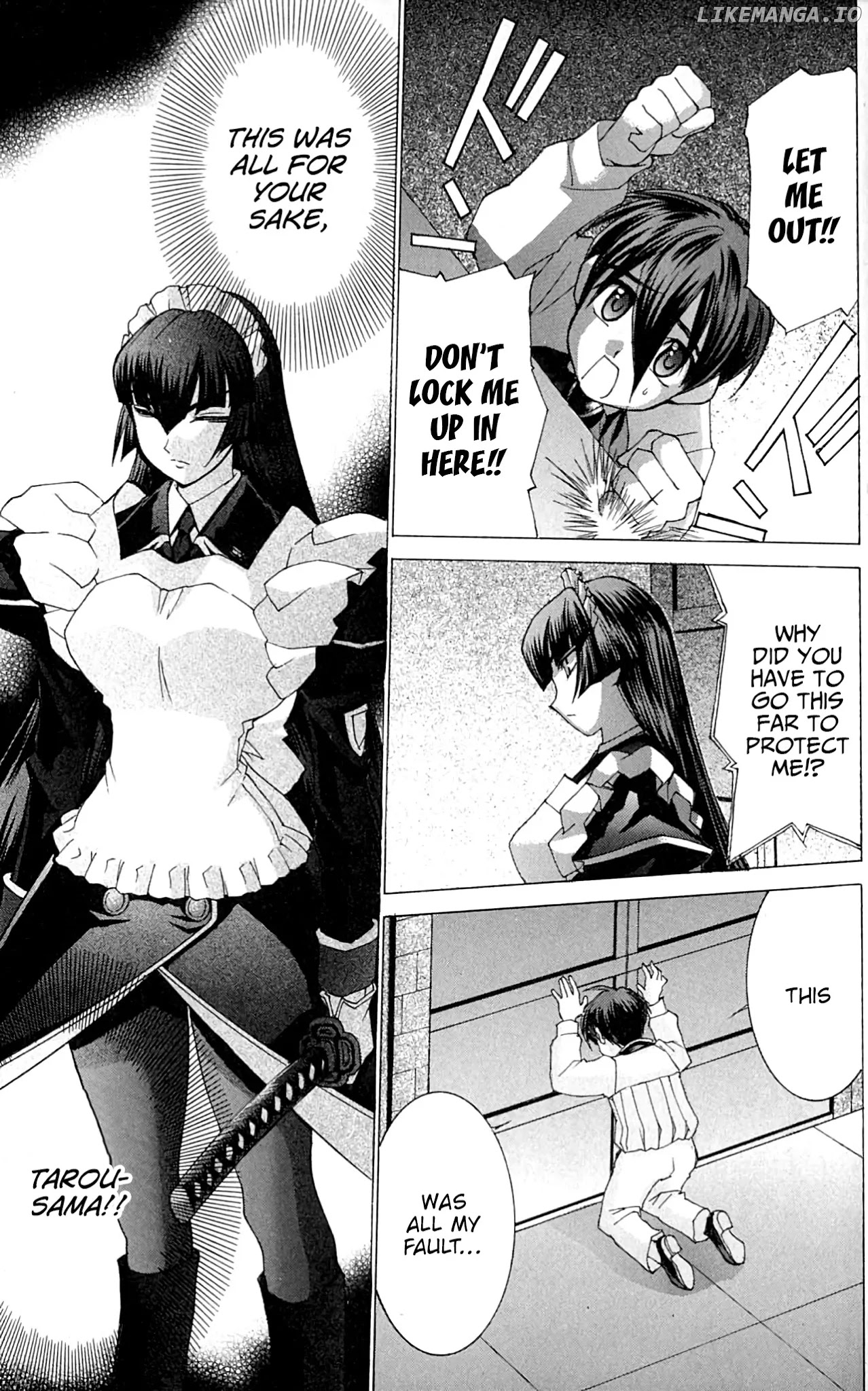 Hanaukyo Maid Tai chapter 44 - page 8