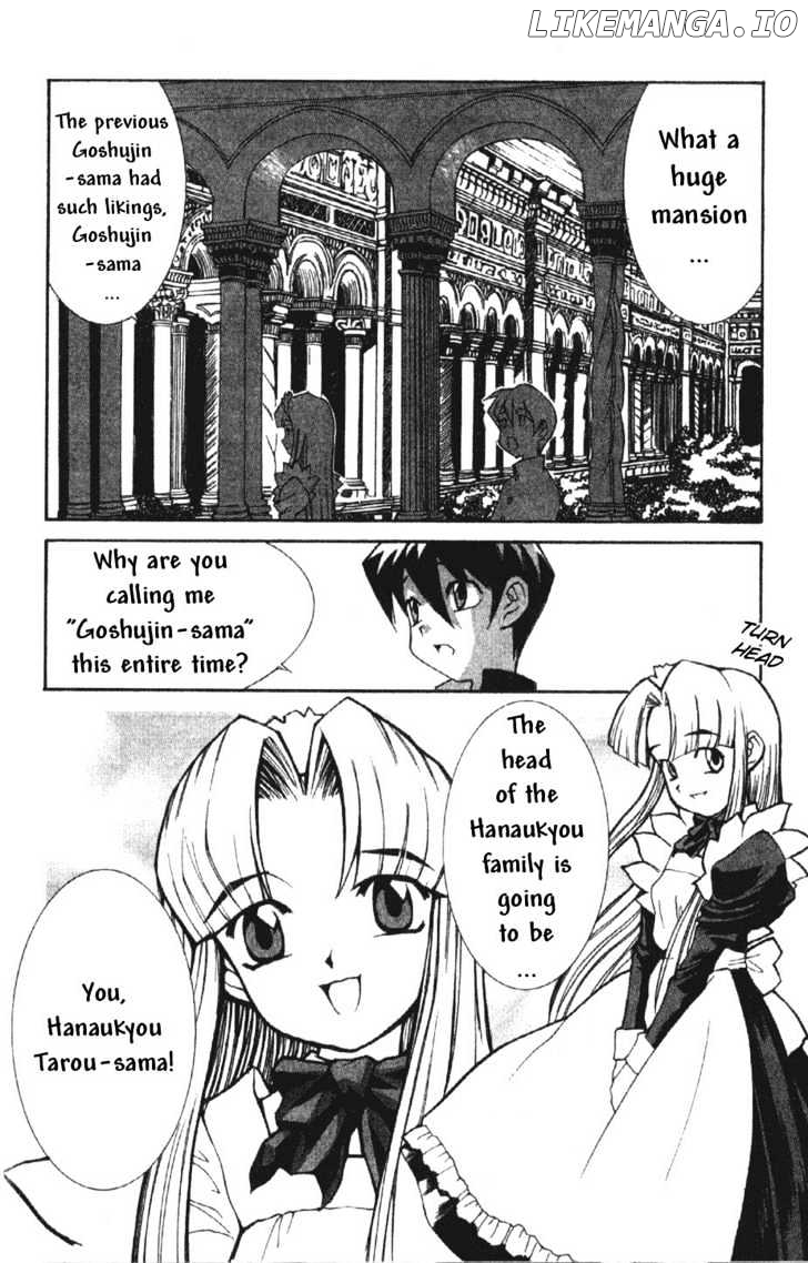 Hanaukyo Maid Tai chapter 1 - page 10