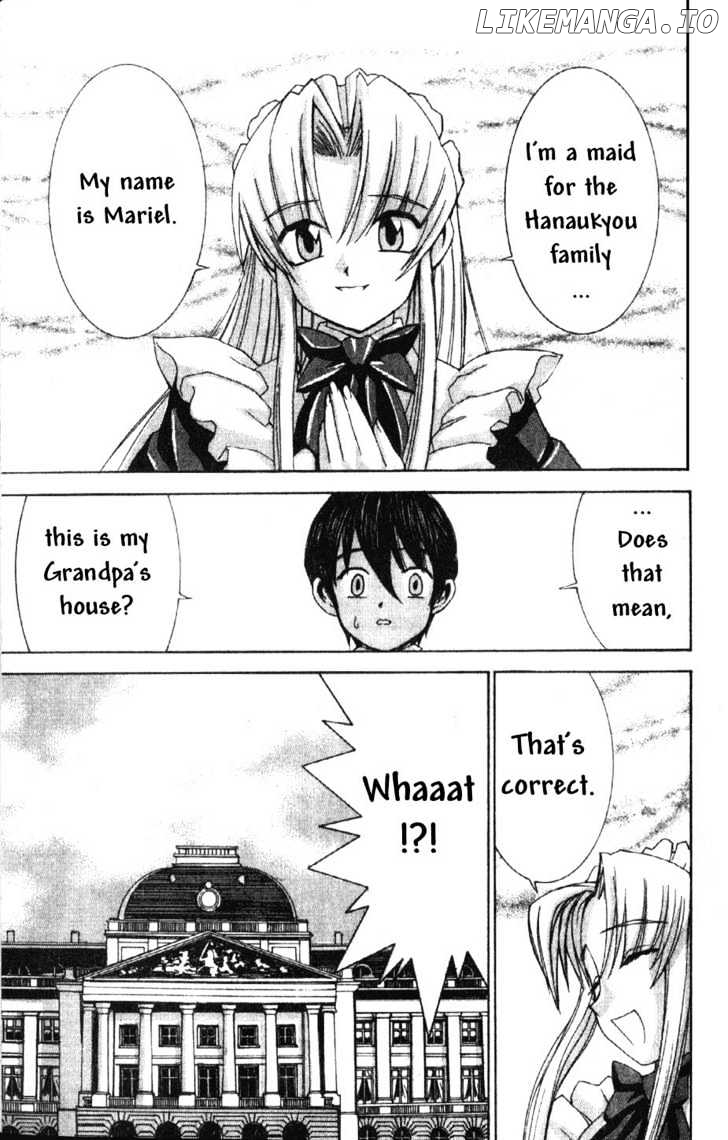 Hanaukyo Maid Tai chapter 1 - page 9