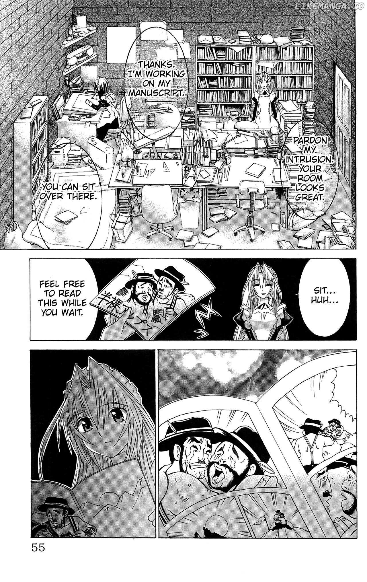 Hanaukyo Maid Tai chapter 61 - page 20