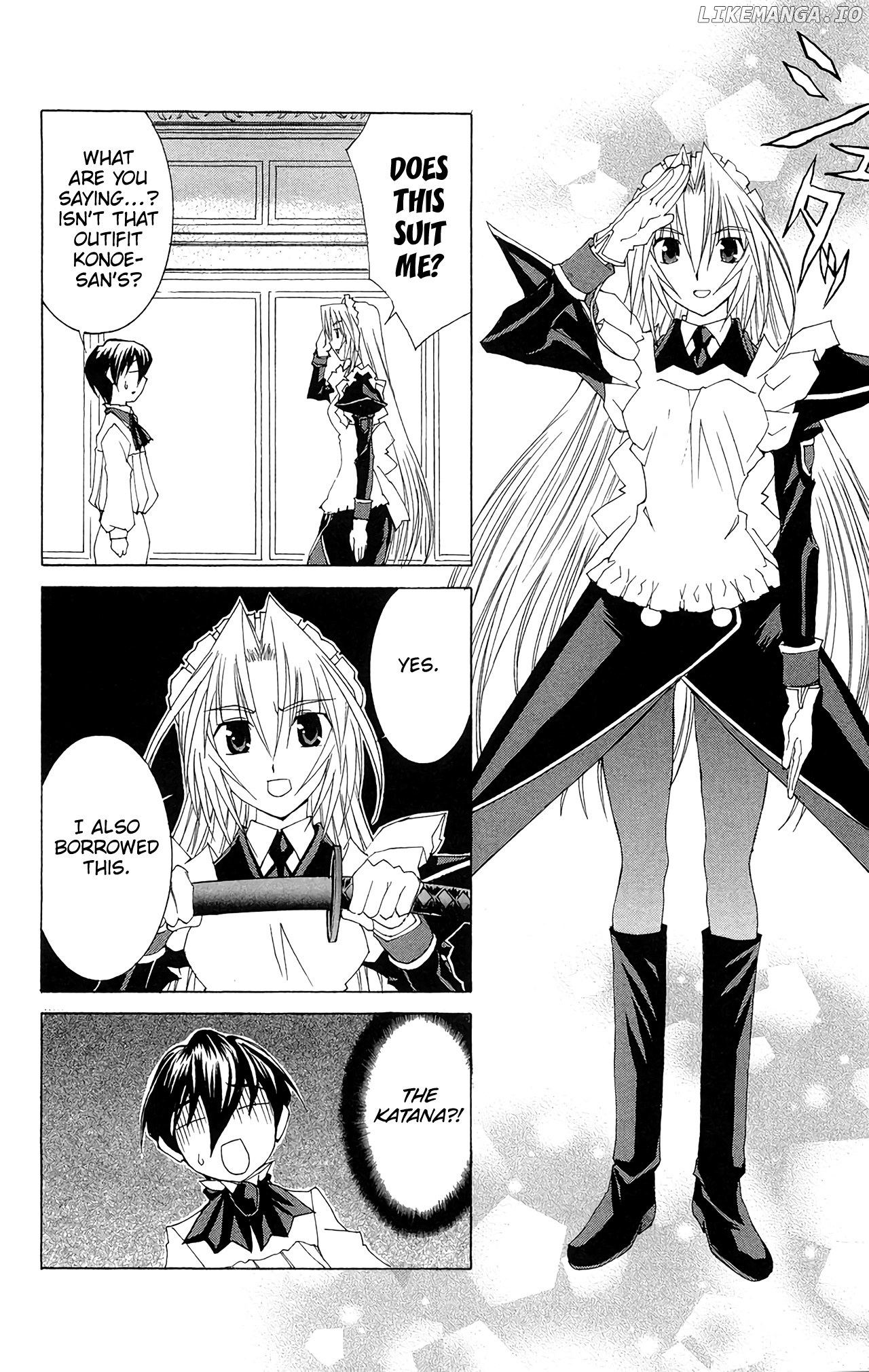 Hanaukyo Maid Tai chapter 61 - page 23