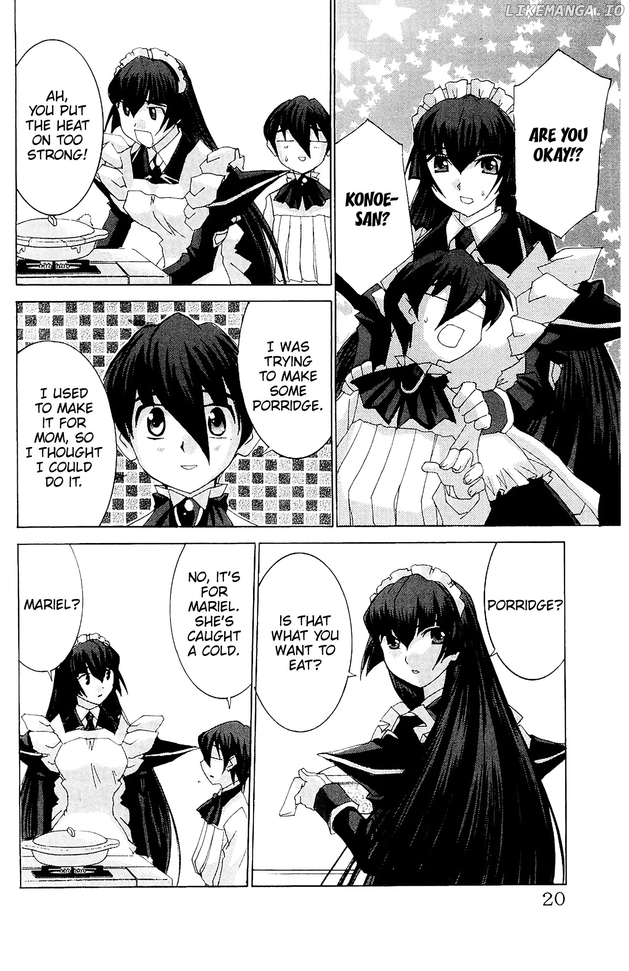 Hanaukyo Maid Tai chapter 54 - page 22