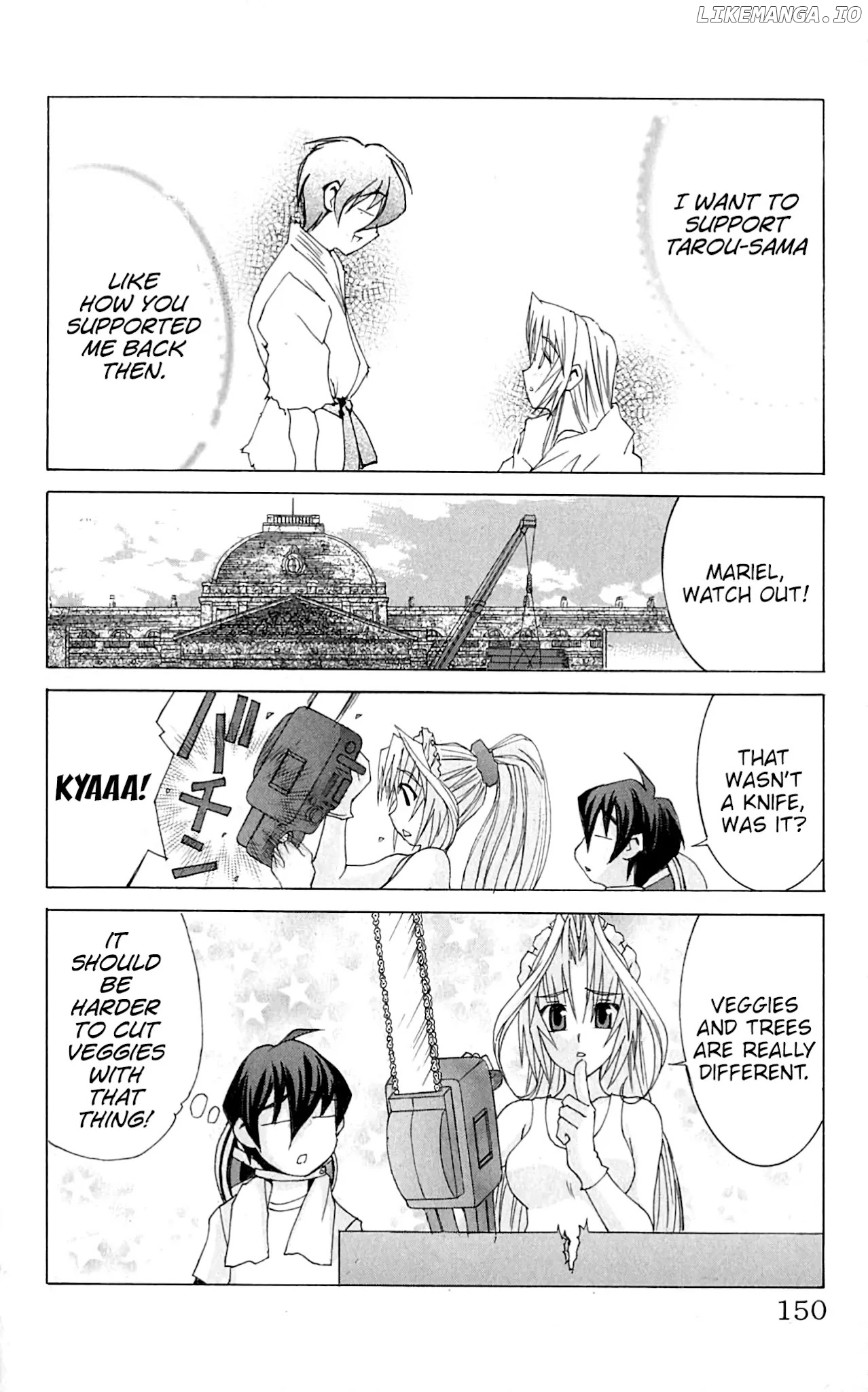 Hanaukyo Maid Tai chapter 46 - page 33