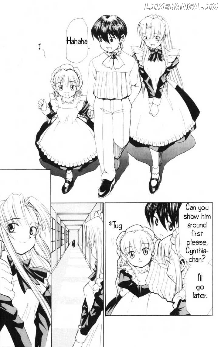 Hanaukyo Maid Tai chapter 3 - page 8