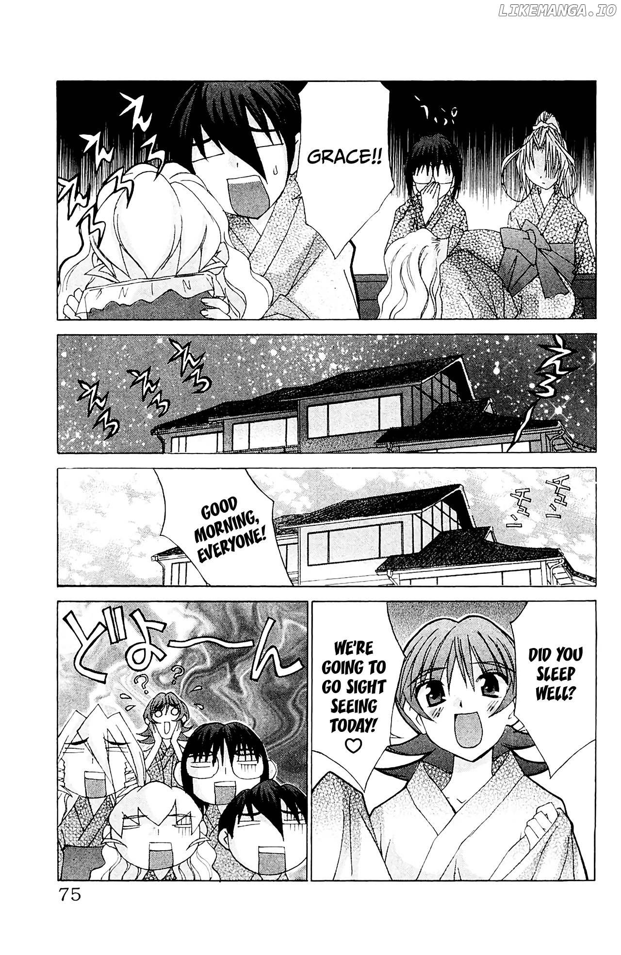 Hanaukyo Maid Tai chapter 56 - page 8