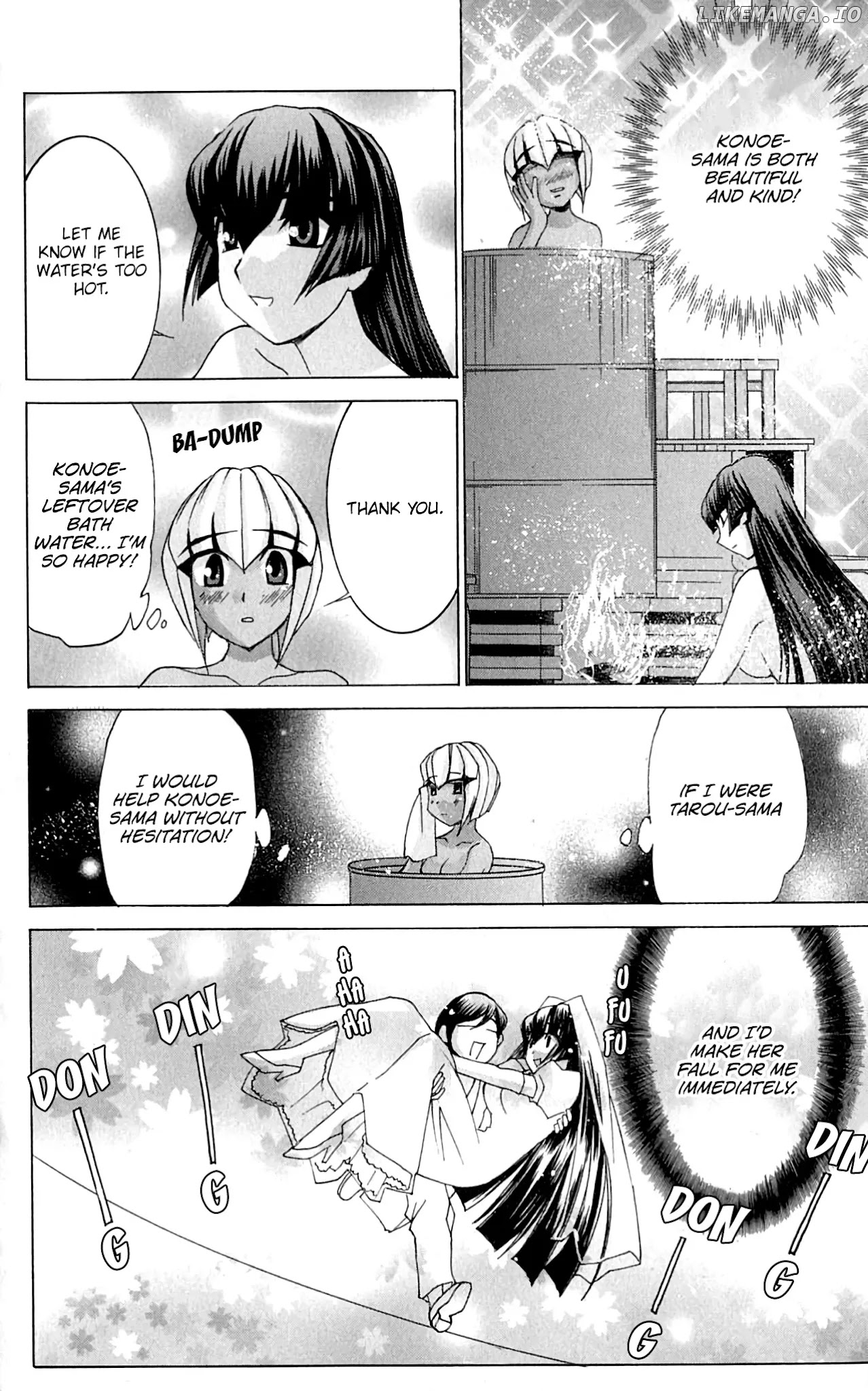 Hanaukyo Maid Tai chapter 47 - page 15