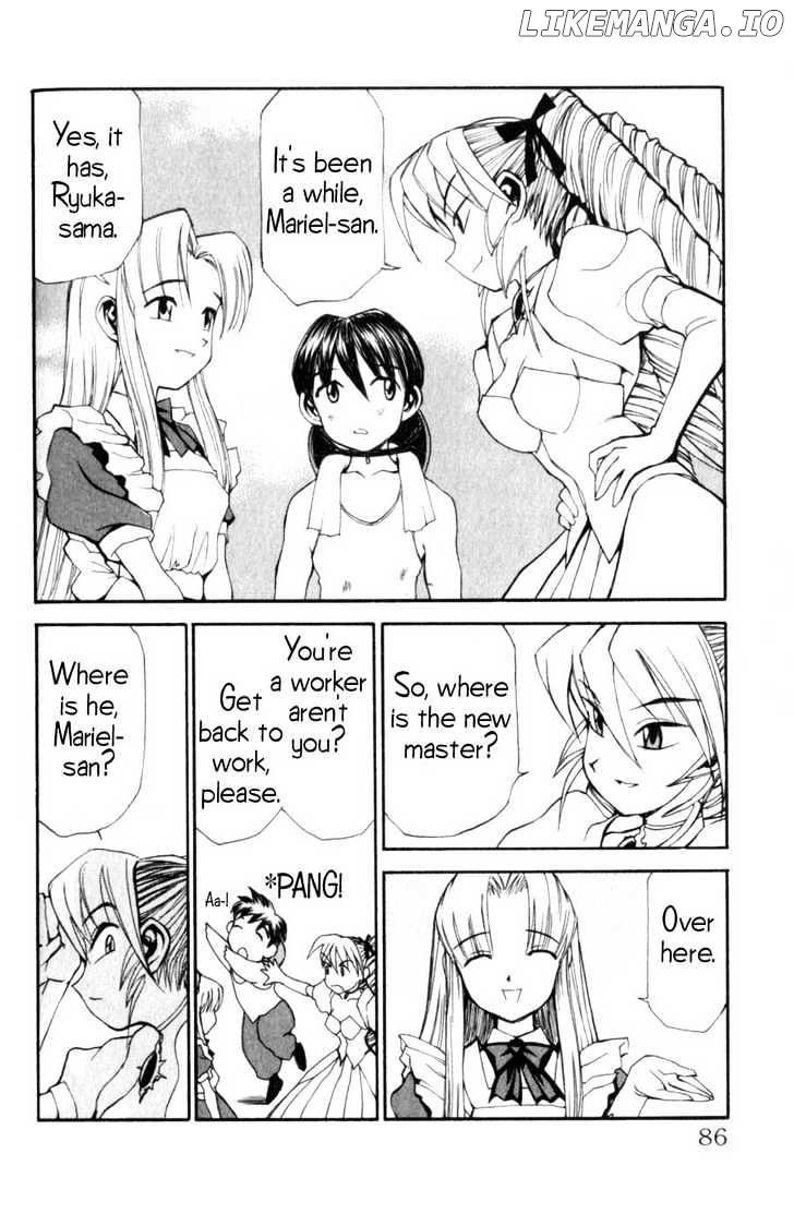 Hanaukyo Maid Tai chapter 4 - page 9
