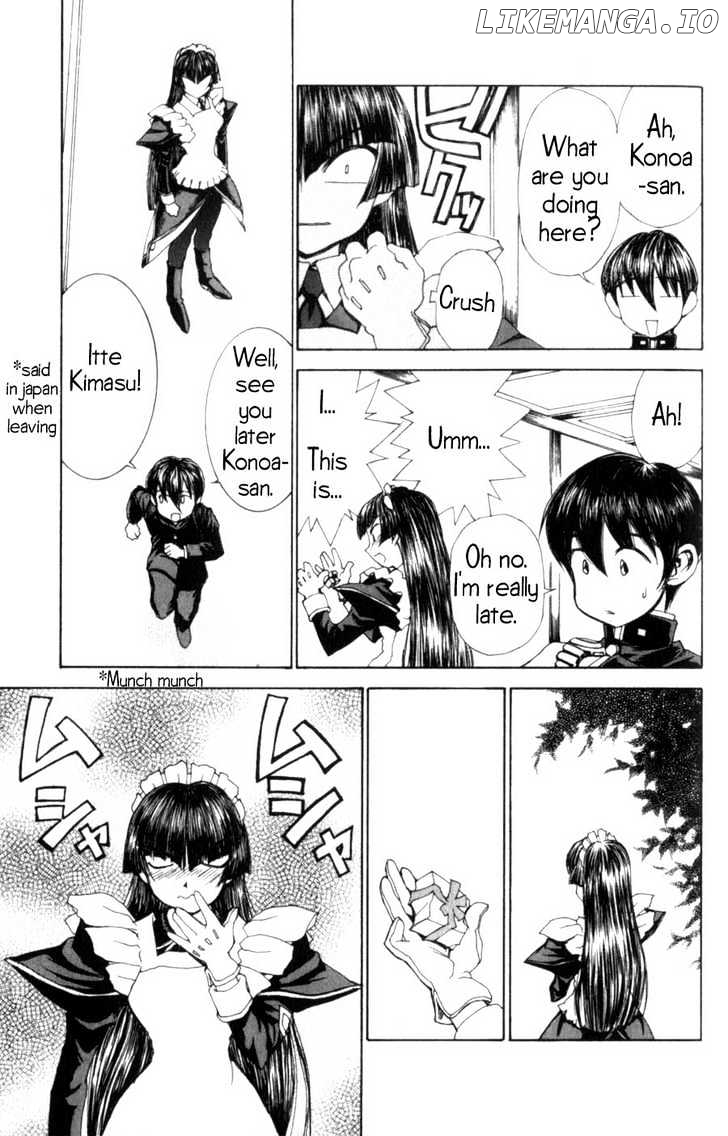 Hanaukyo Maid Tai chapter 11 - page 12
