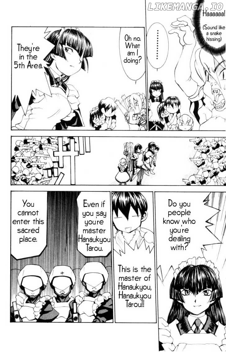 Hanaukyo Maid Tai chapter 14 - page 16