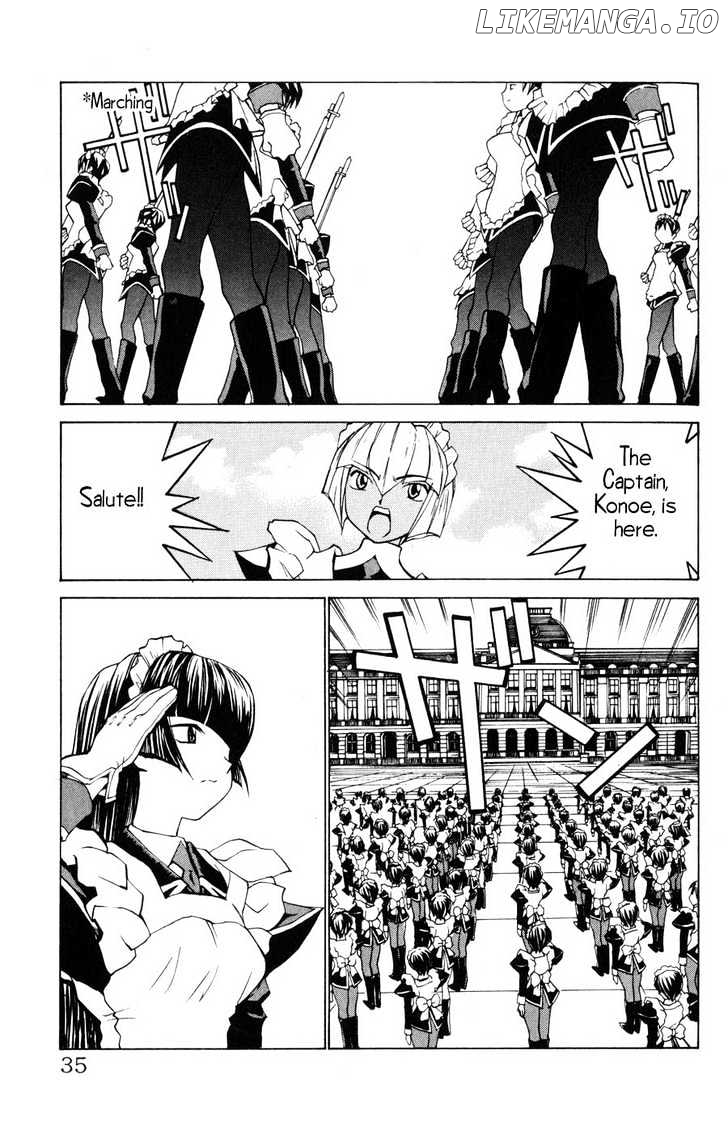 Hanaukyo Maid Tai chapter 19 - page 4