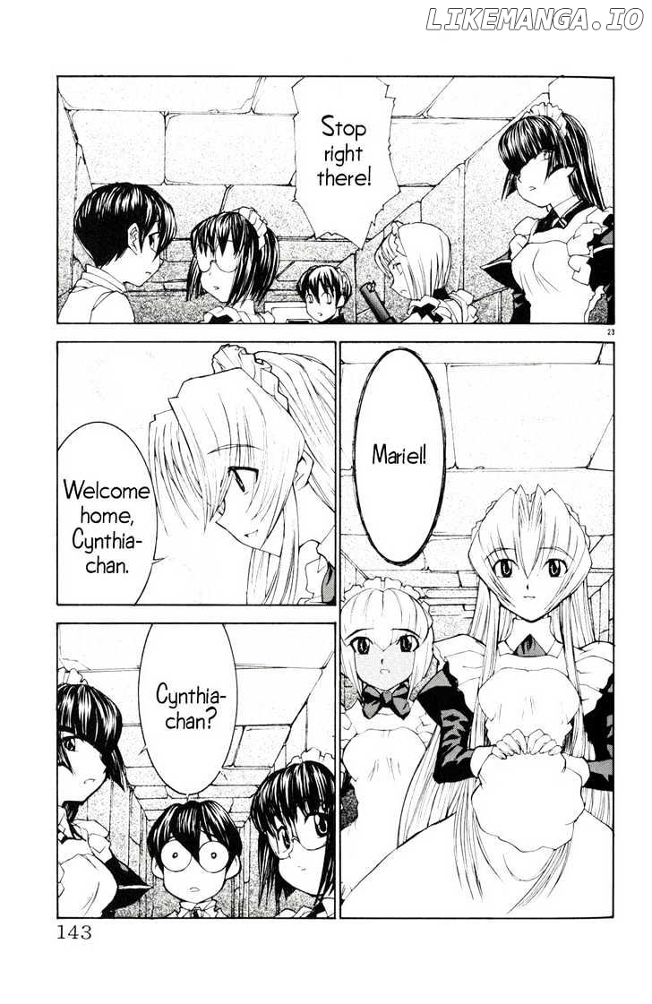 Hanaukyo Maid Tai chapter 22 - page 24