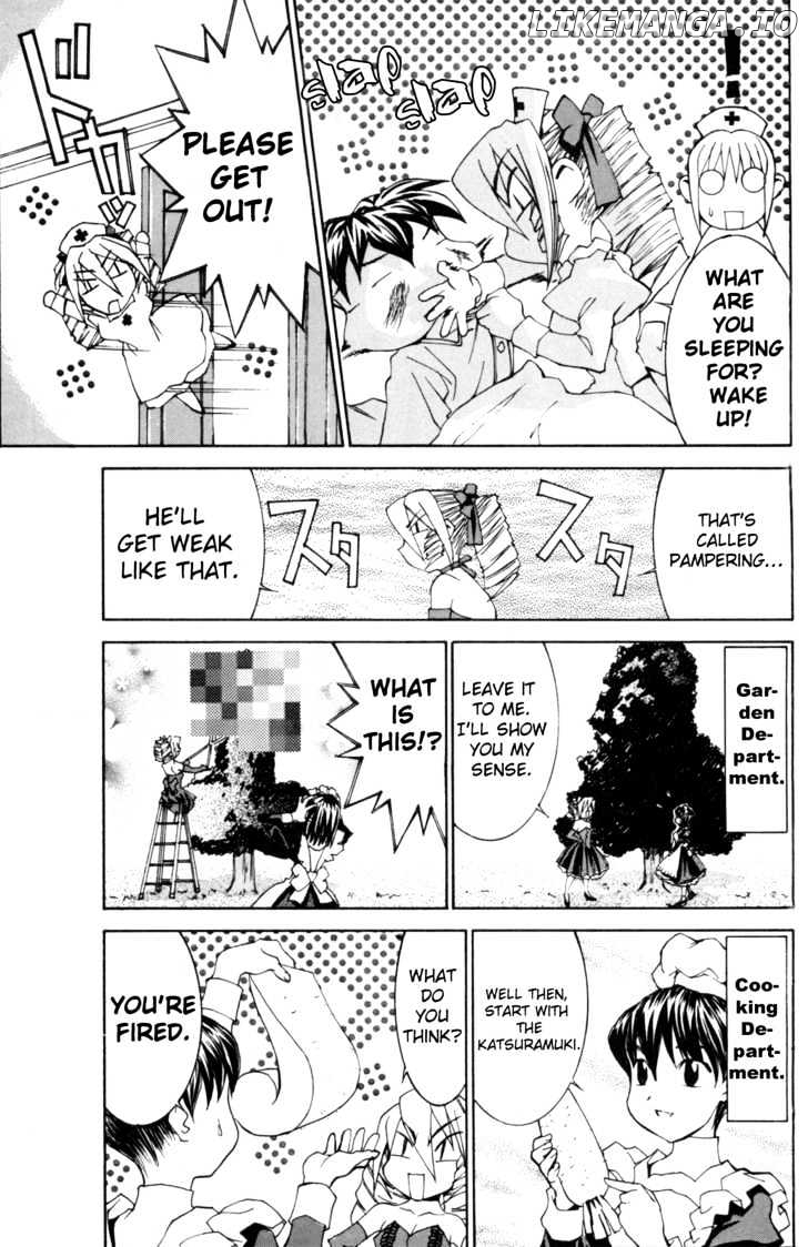 Hanaukyo Maid Tai chapter 25 - page 14