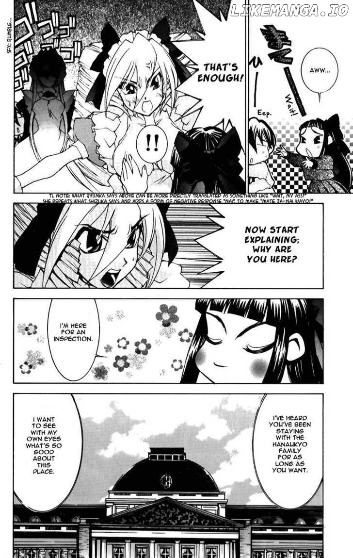 Hanaukyo Maid Tai chapter 34 - page 10