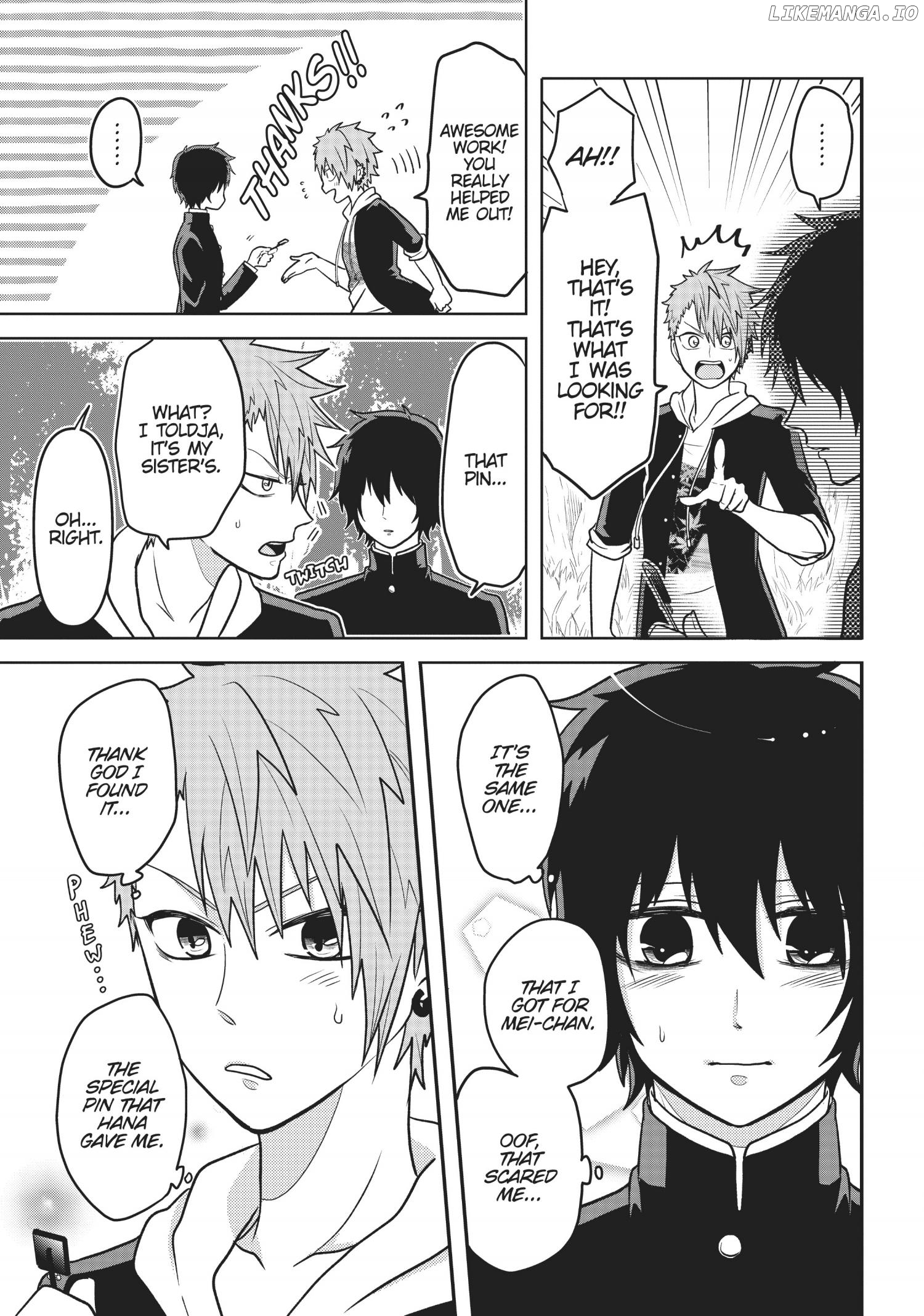 Josou Shite Mendoukusai Koto ni Natteru Nekura to Yankee no Ryou Kataomoi chapter 23 - page 9