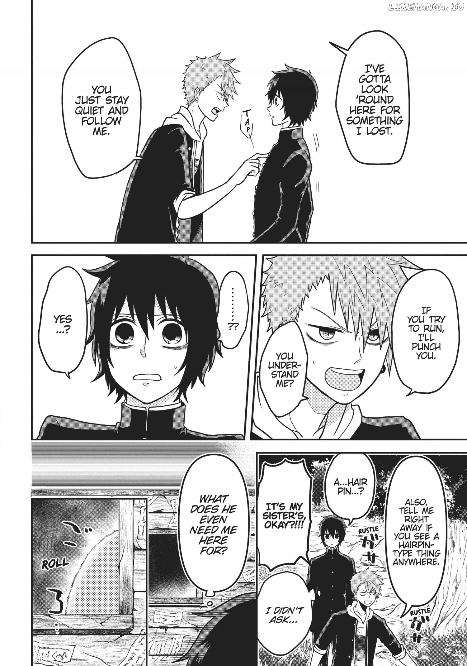 Josou Shite Mendoukusai Koto ni Natteru Nekura to Yankee no Ryou Kataomoi chapter 23 - page 2