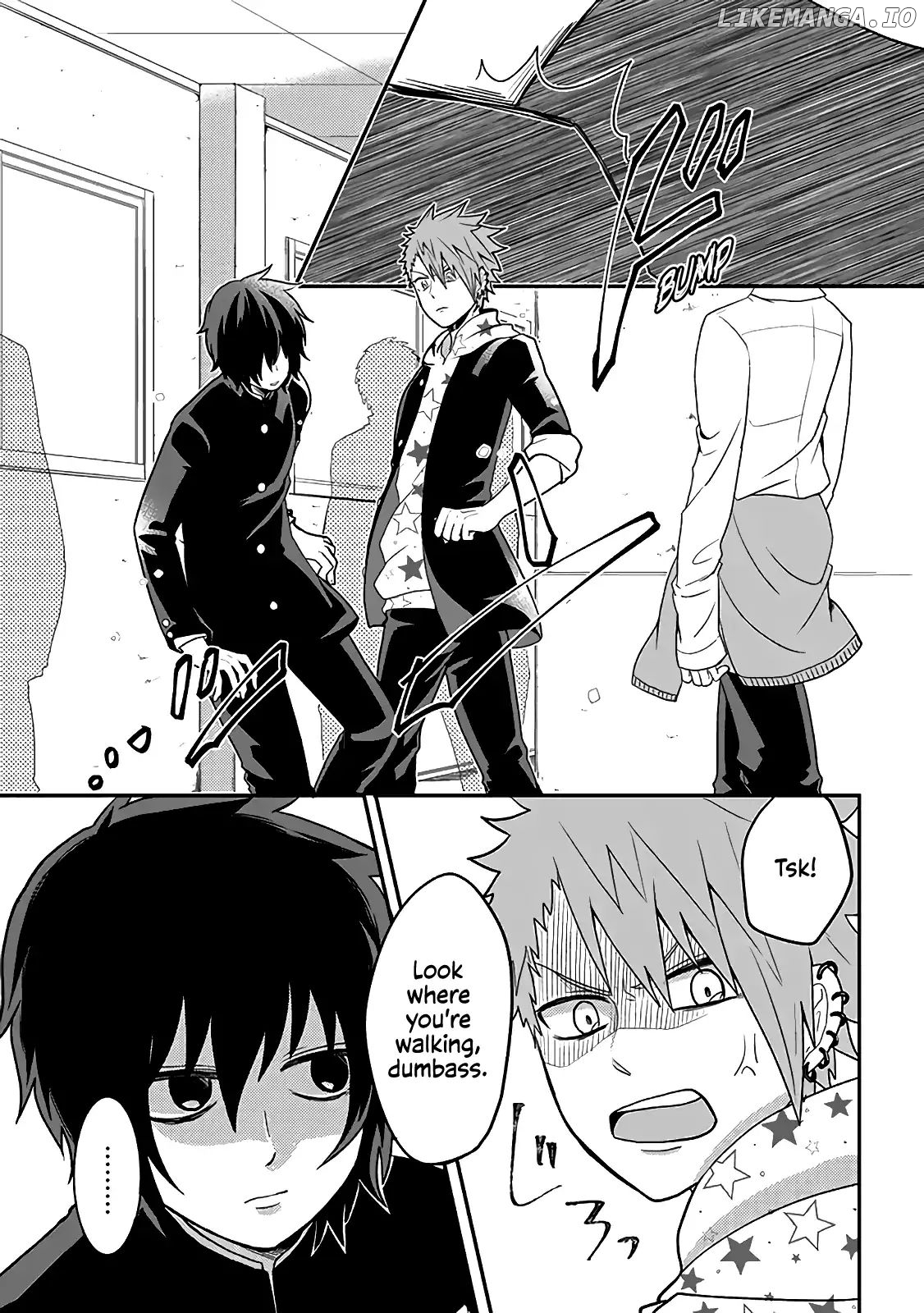 Josou Shite Mendoukusai Koto ni Natteru Nekura to Yankee no Ryou Kataomoi chapter 2 - page 3