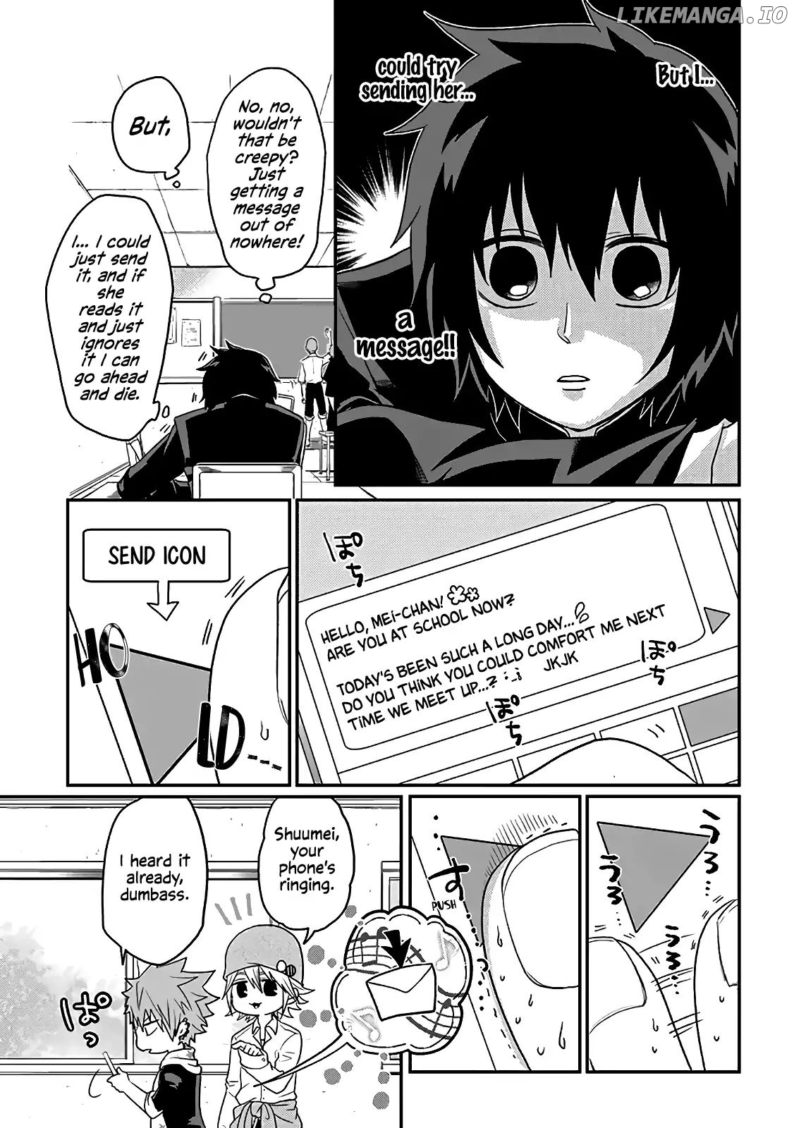 Josou Shite Mendoukusai Koto ni Natteru Nekura to Yankee no Ryou Kataomoi chapter 2 - page 5