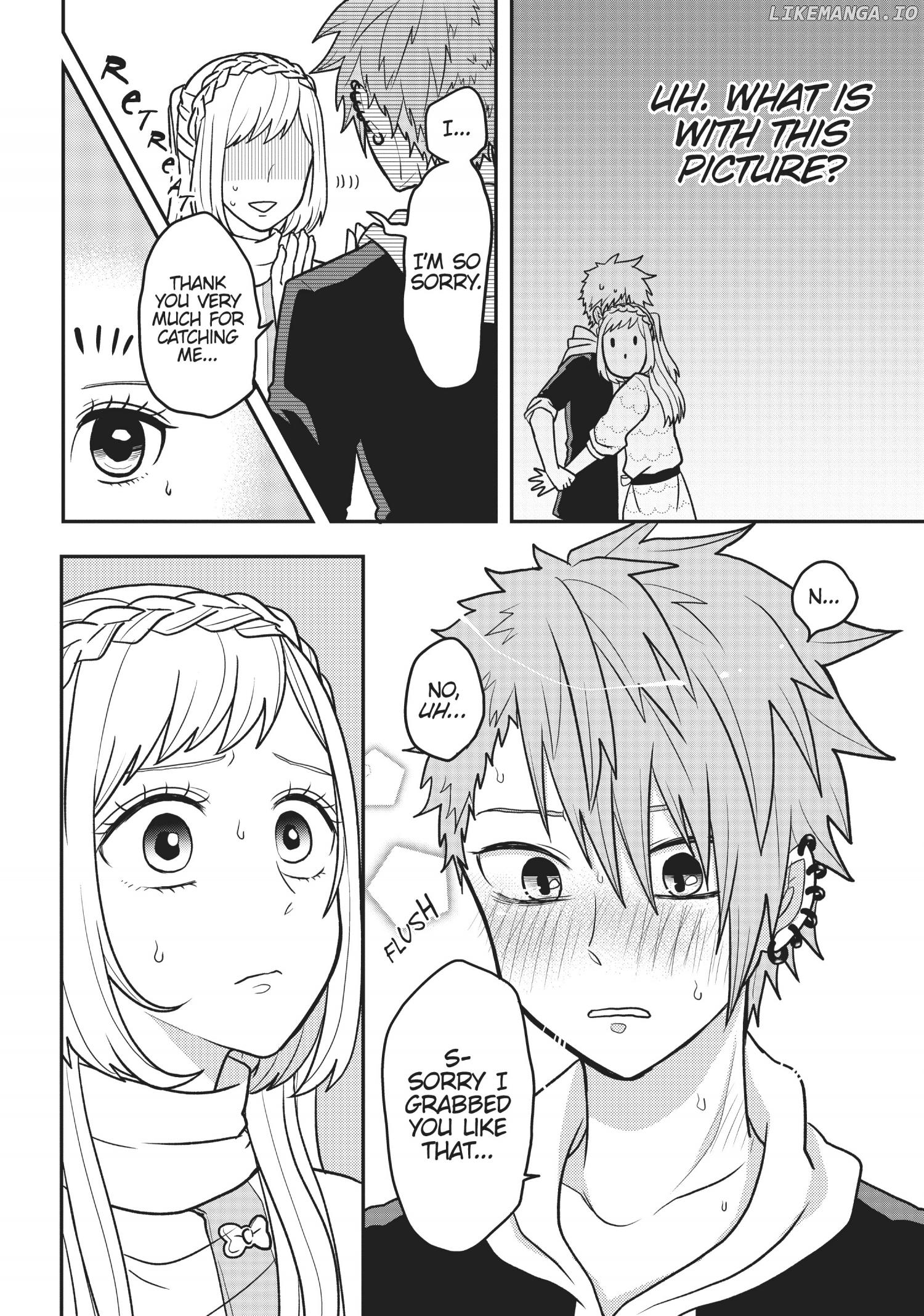 Josou Shite Mendoukusai Koto ni Natteru Nekura to Yankee no Ryou Kataomoi chapter 24 - page 12