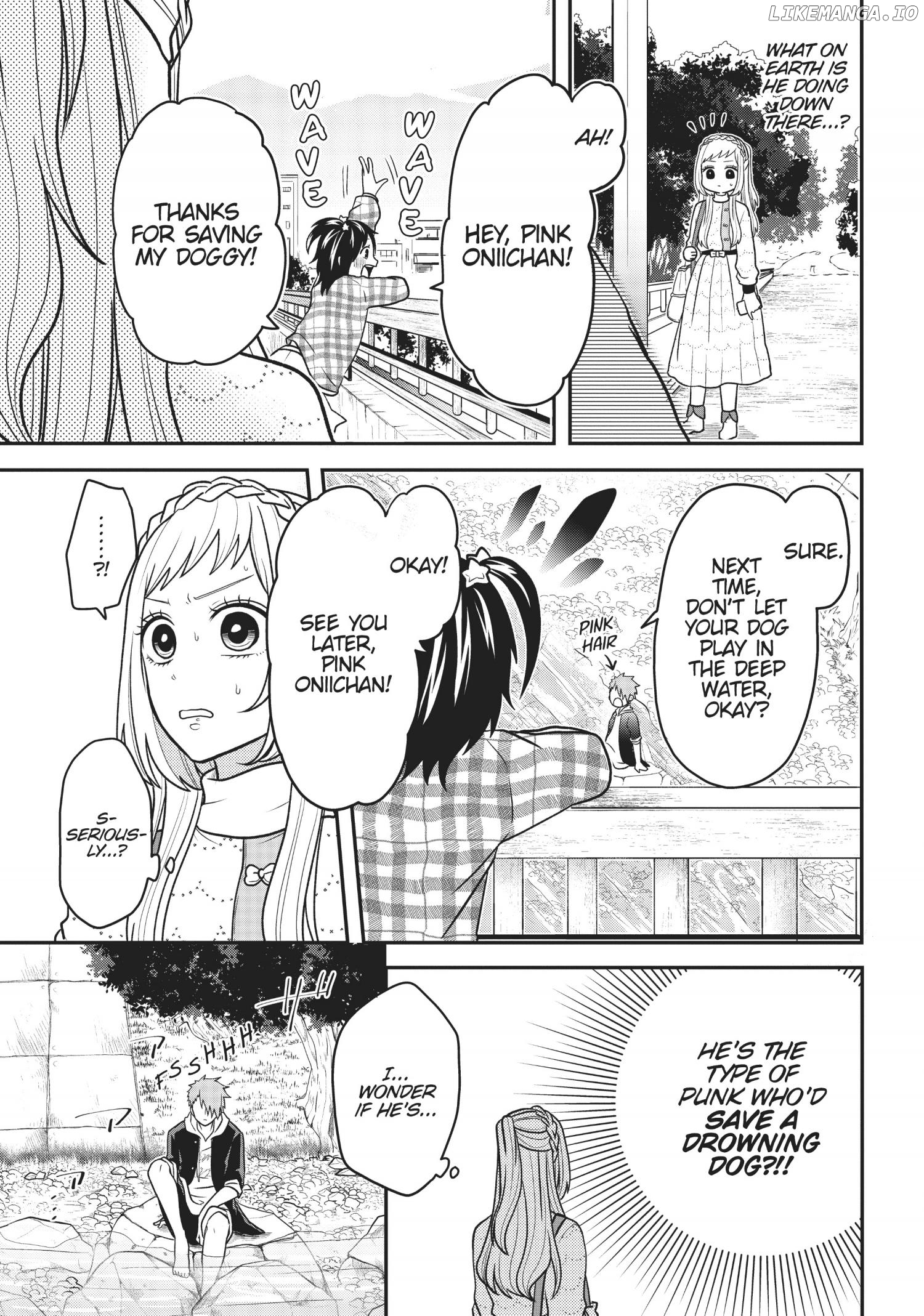 Josou Shite Mendoukusai Koto ni Natteru Nekura to Yankee no Ryou Kataomoi chapter 24 - page 3
