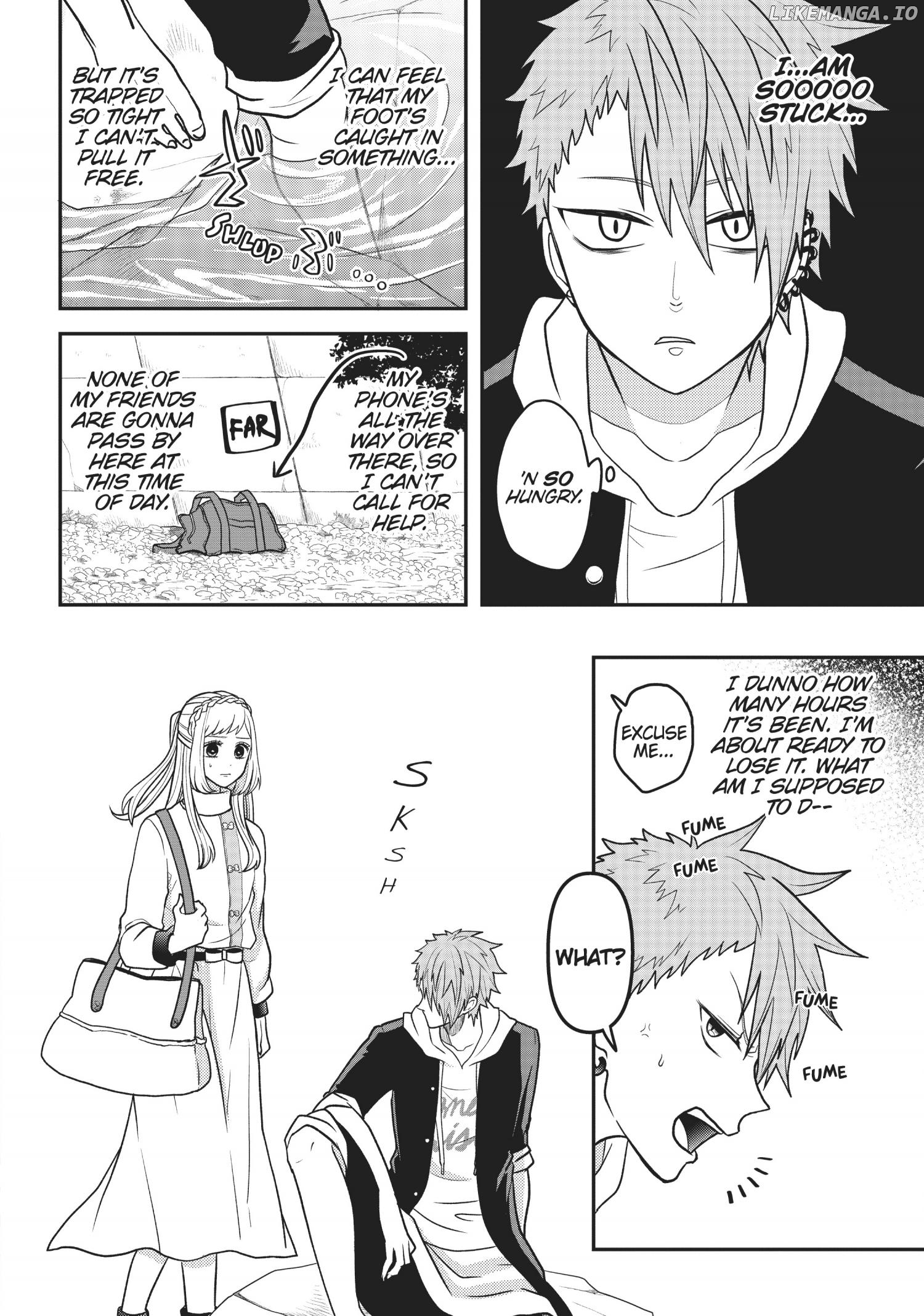 Josou Shite Mendoukusai Koto ni Natteru Nekura to Yankee no Ryou Kataomoi chapter 24 - page 4
