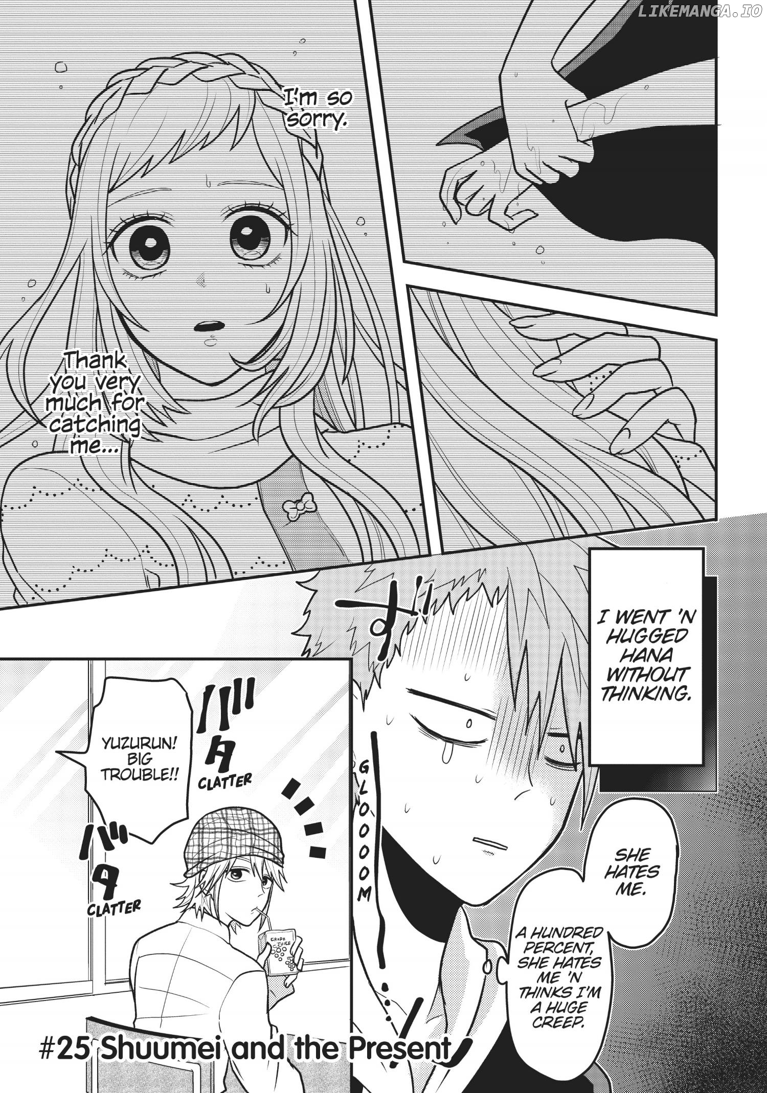 Josou Shite Mendoukusai Koto ni Natteru Nekura to Yankee no Ryou Kataomoi chapter 25 - page 1