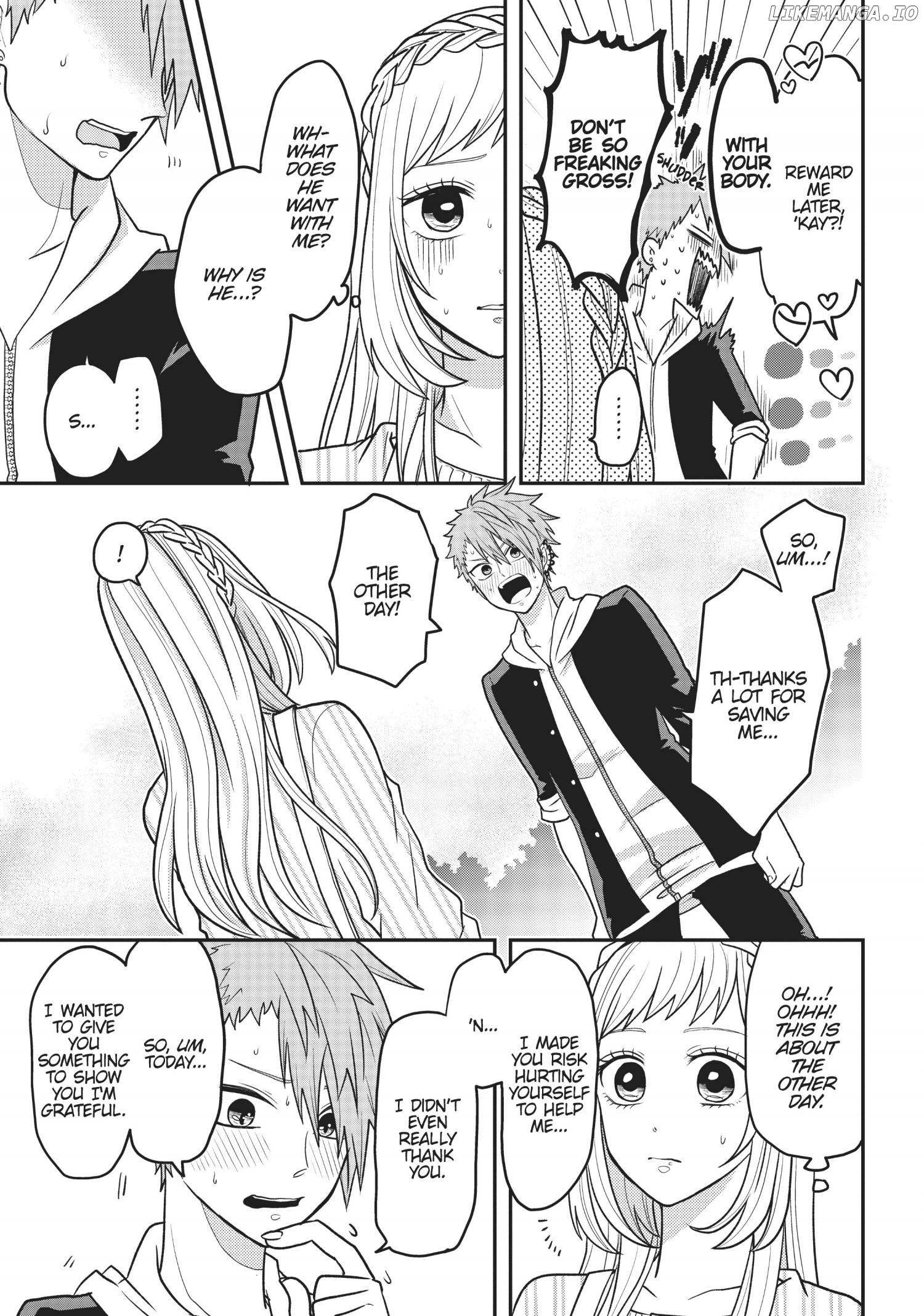 Josou Shite Mendoukusai Koto ni Natteru Nekura to Yankee no Ryou Kataomoi chapter 25 - page 7