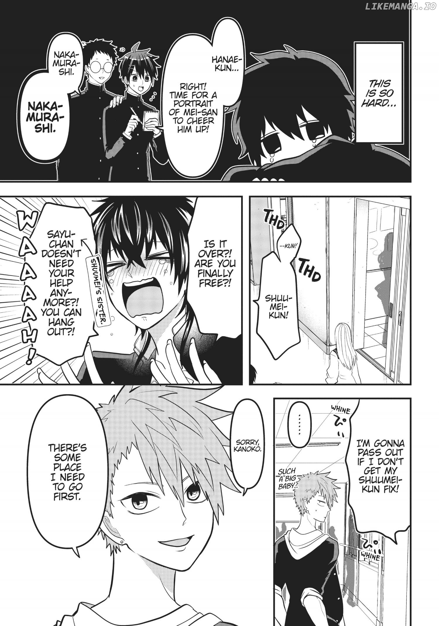 Josou Shite Mendoukusai Koto ni Natteru Nekura to Yankee no Ryou Kataomoi chapter 27 - page 7